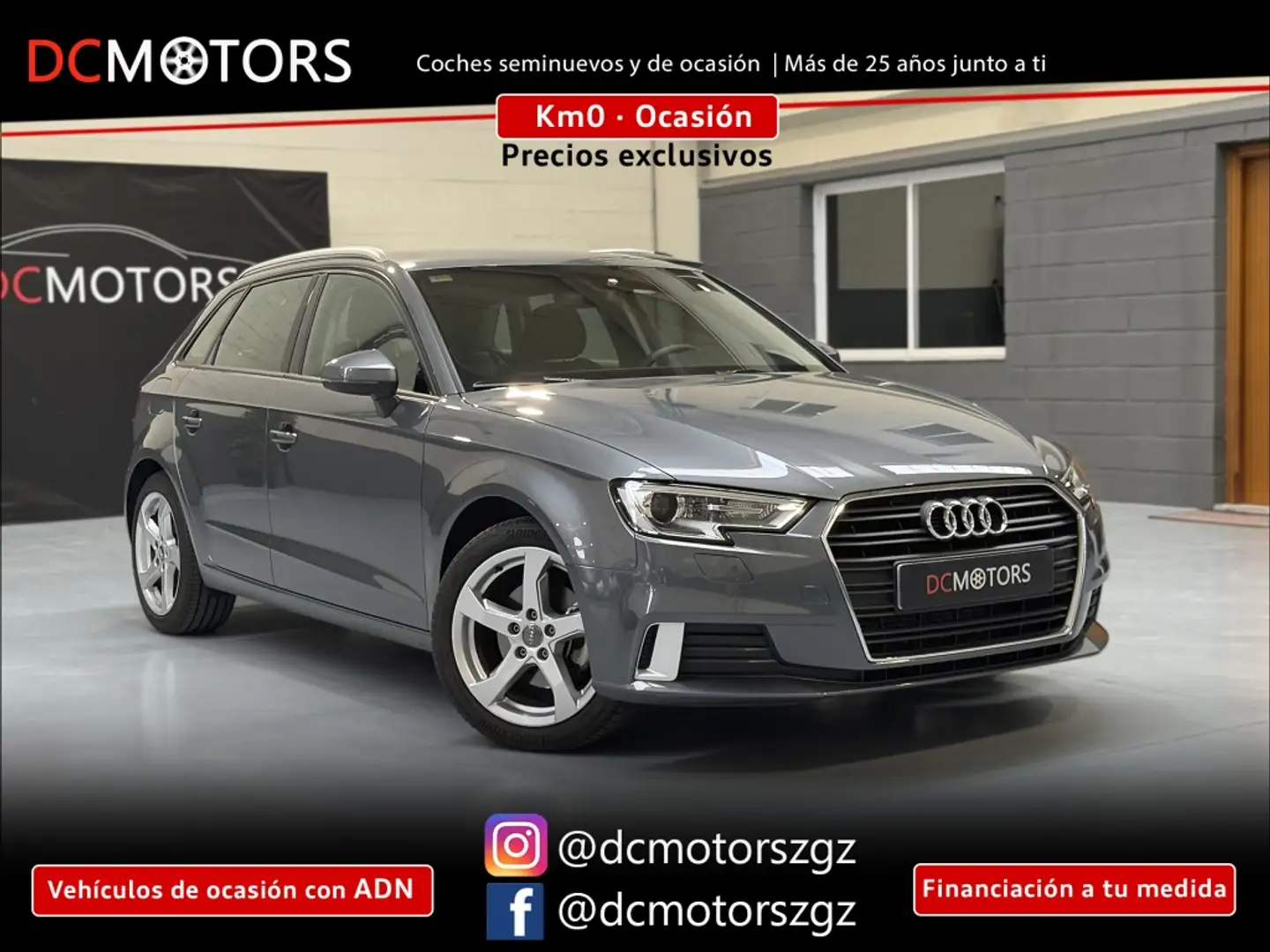 Audi A3 Sportback 1.0 TFSI Sport Edition 85kW Grijs - 1