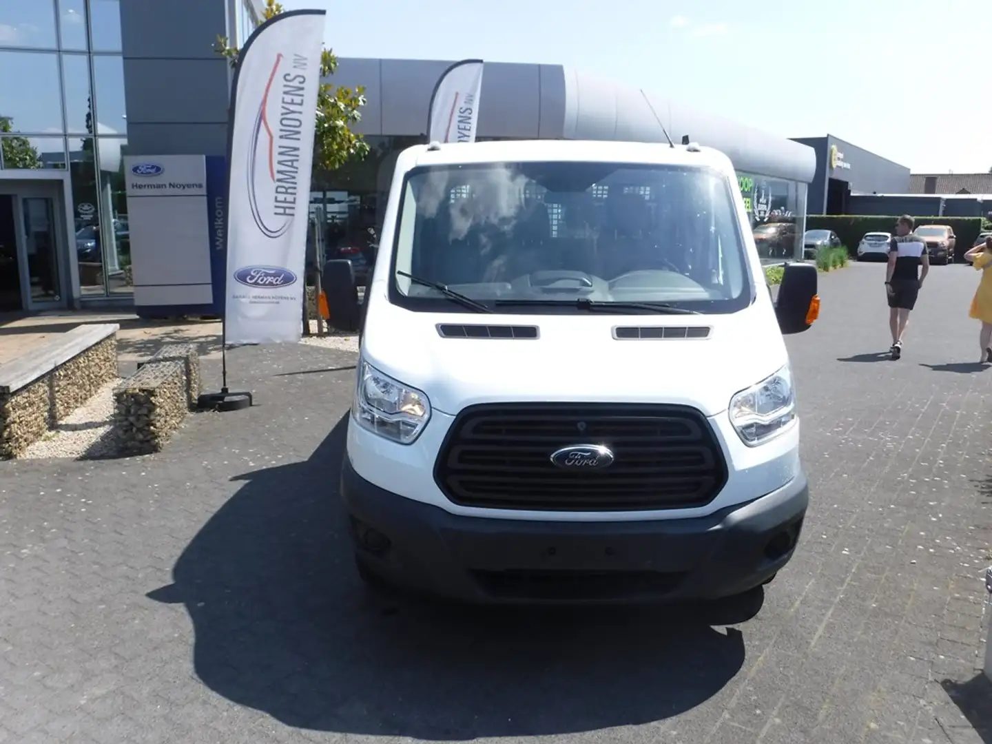 Ford Transit 350E L4H3 TDCi RWD Ambiente Blanc - 2