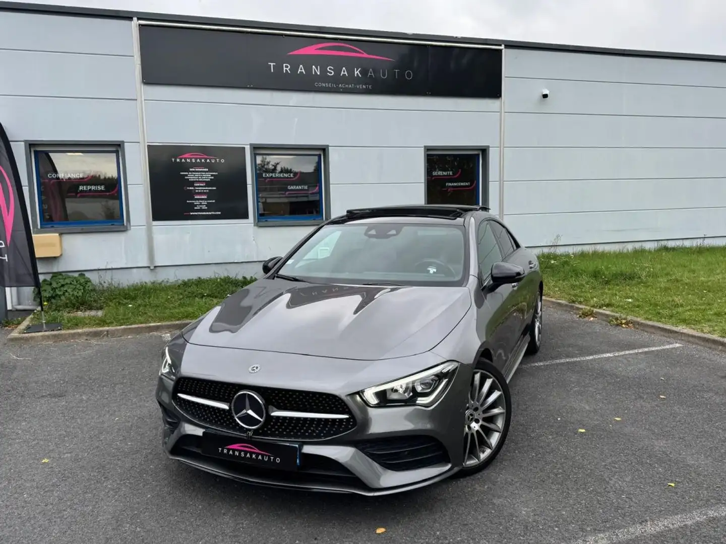 Mercedes-Benz CLA 220 CLASSE 220 7G-DCT 4Matic Grigio - 1