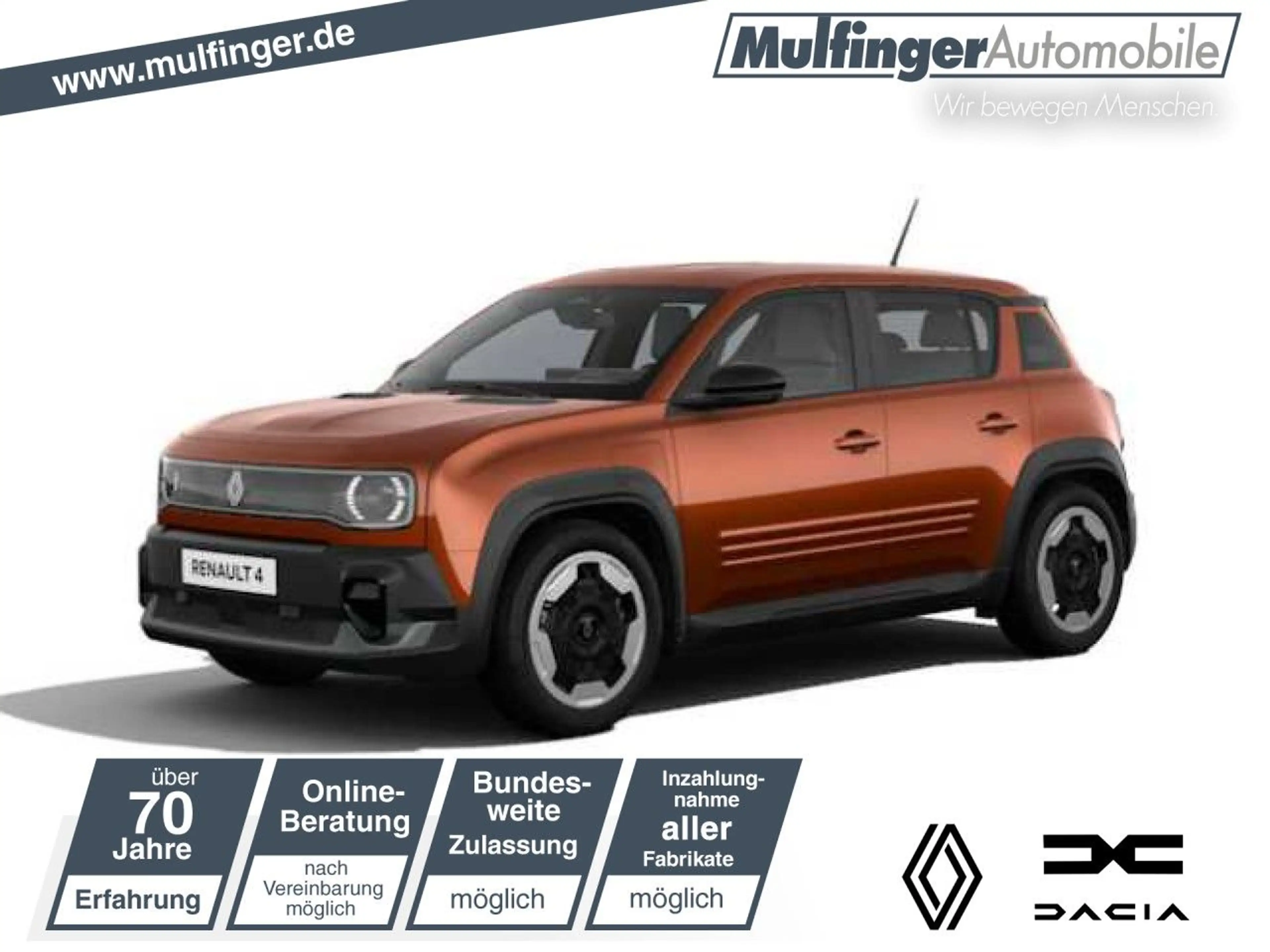 Renault R 4 Evolution 120 Urban Range ! LEASING AB 259,- ! LED