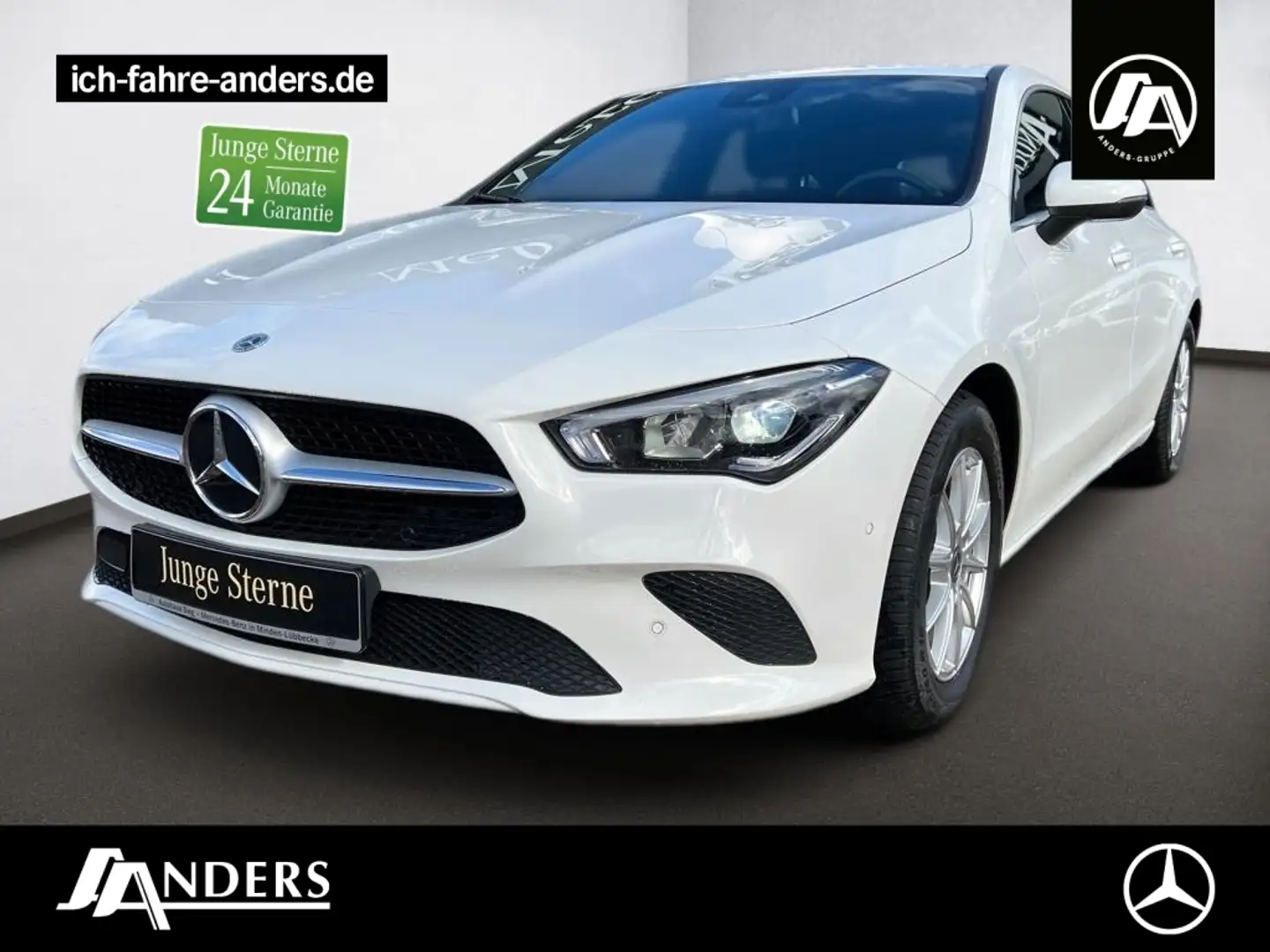 Mercedes-Benz CLA 180 d SB MBUX+SHZ+LED+PDC+AHK+Tempomat+Apple Weiß - 1