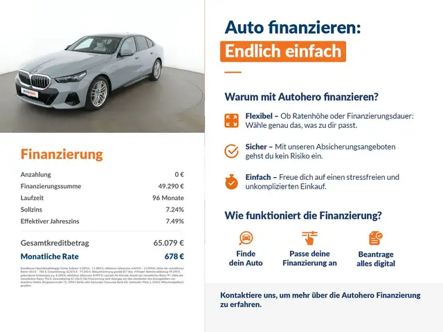 BMW 5 Series view 2