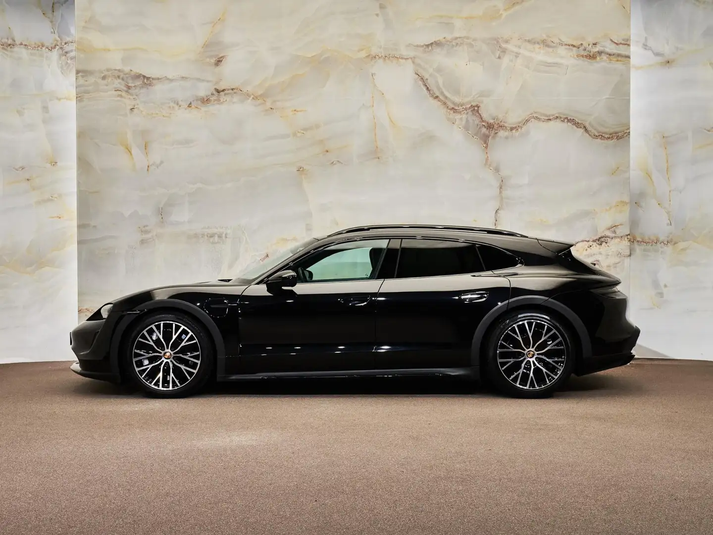 Porsche Taycan Cross Turismo 4S, warmtepomp, pano, PSCB, luchtv., Negru - 2