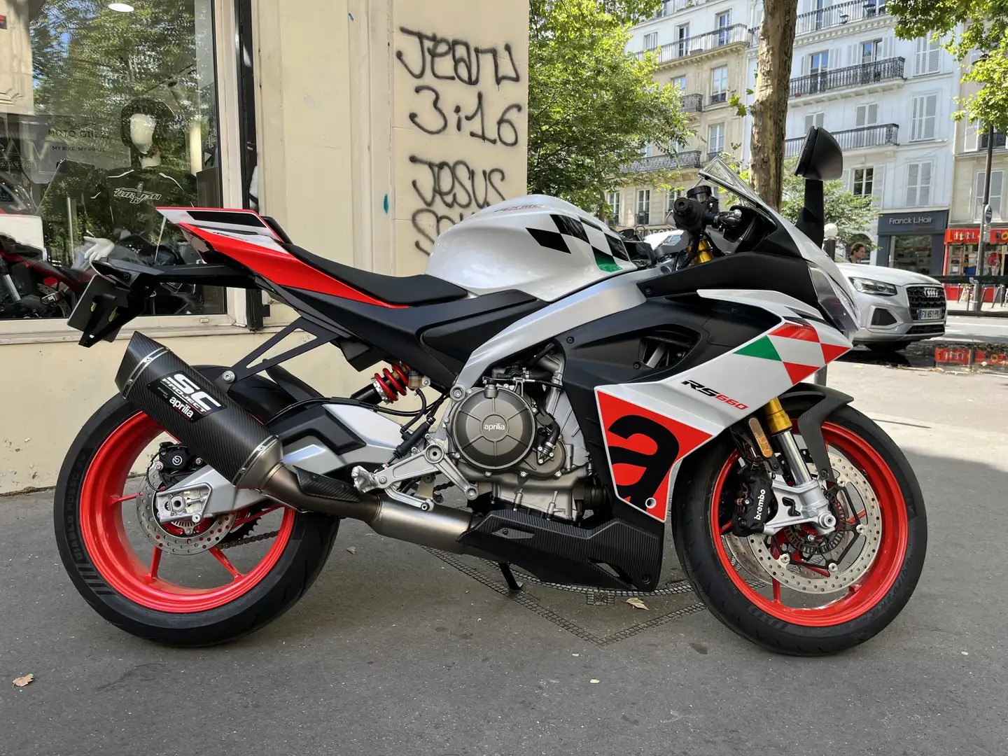 Aprilia RS 660 Blanc - 1