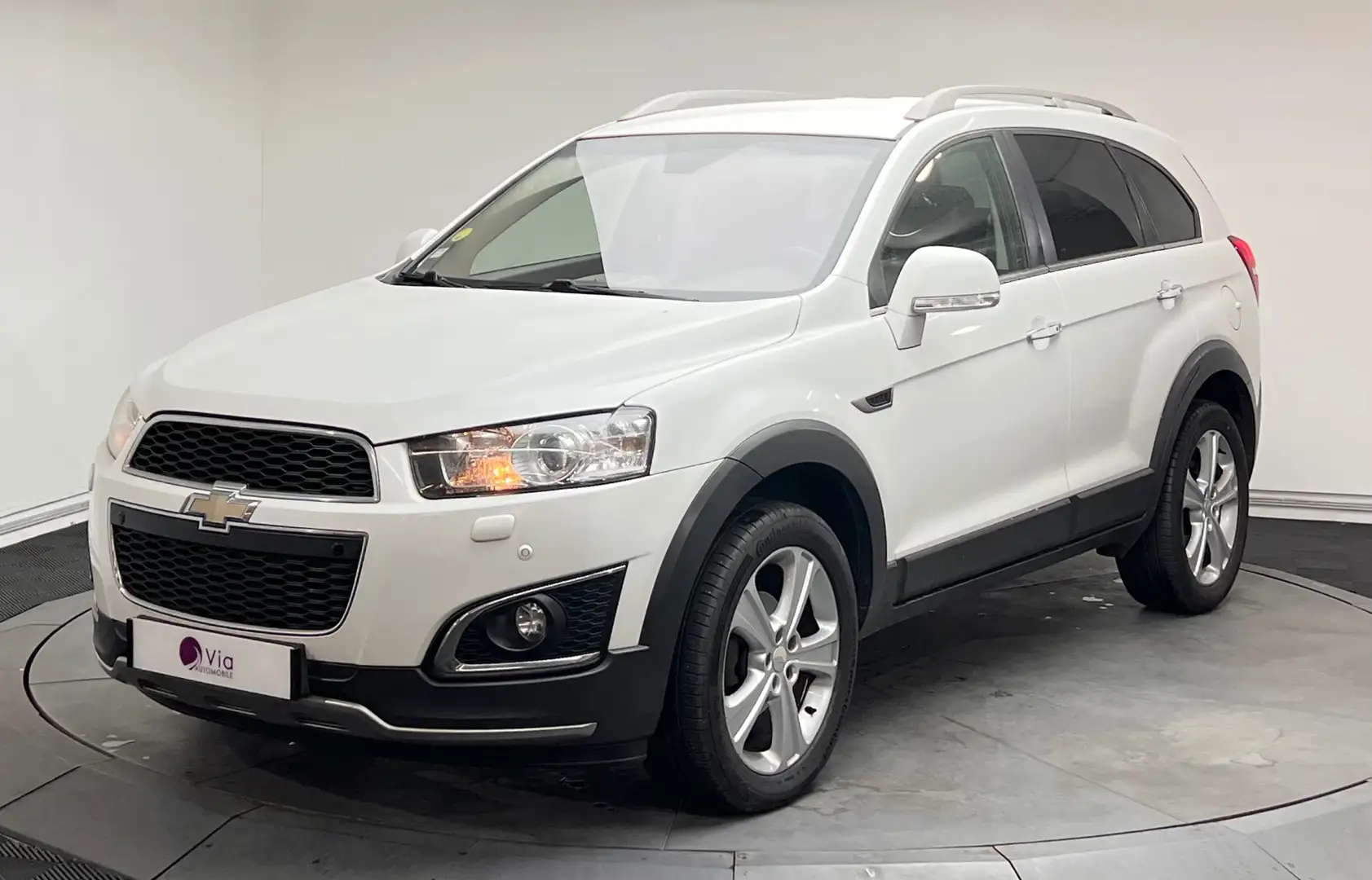 Chevrolet Captiva 2.2 VCDI 184 ch AWD LTZ - Caméra de recul - Sièges chauffants Blanc - 1
