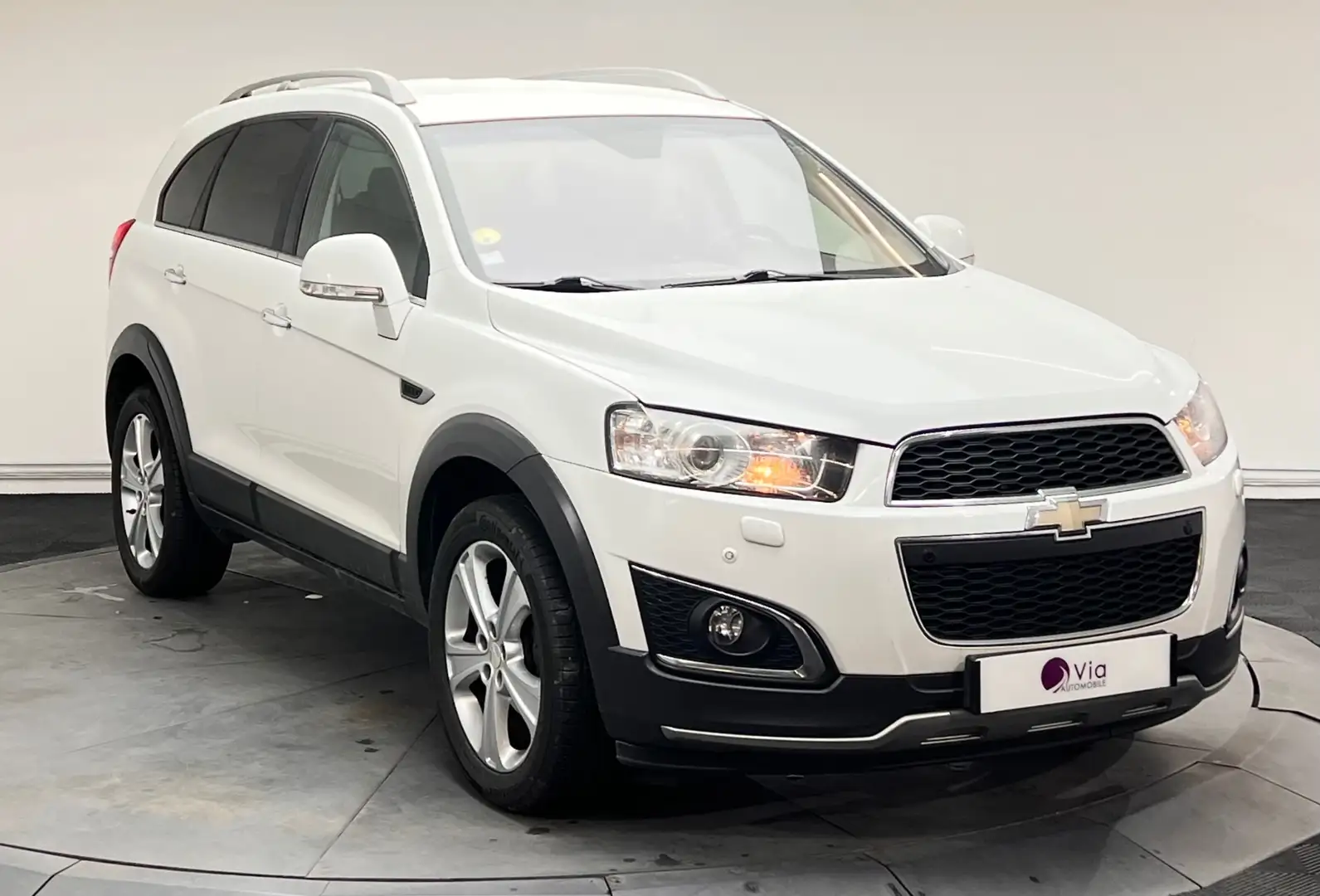 Chevrolet Captiva 2.2 VCDI 184 ch AWD LTZ - Caméra de recul - Sièges chauffants Blanc - 2