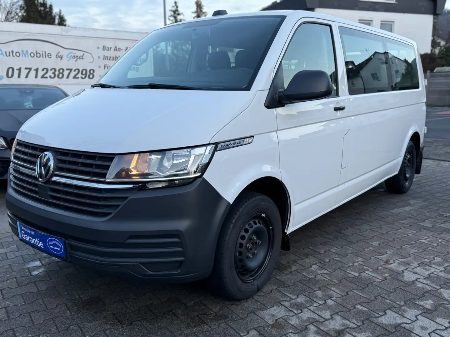 Volkswagen T6 Caravelle T6.1 Transporter Caravelle L *1. Hand *Automatik Weiß - 1