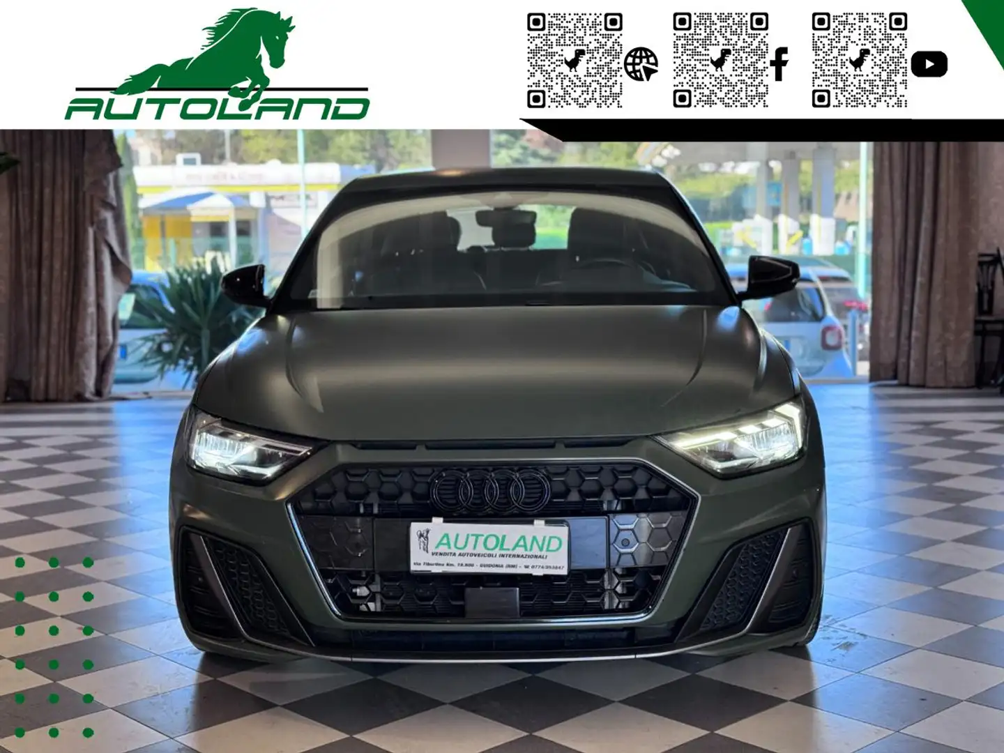 Audi A1 SPB 30 TFSI S tronic S line edition 110Cv Nero - 2