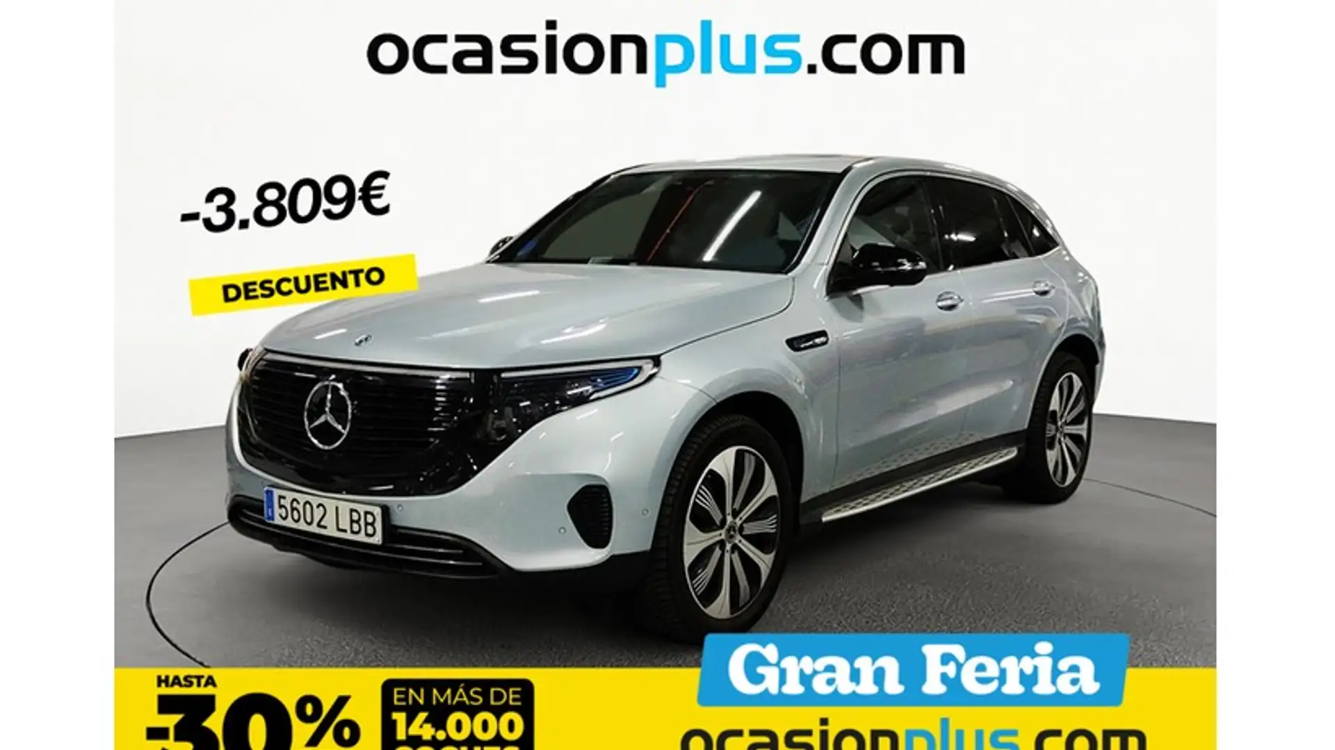 Mercedes-Benz EQC 400 4MATIC Argent - 1