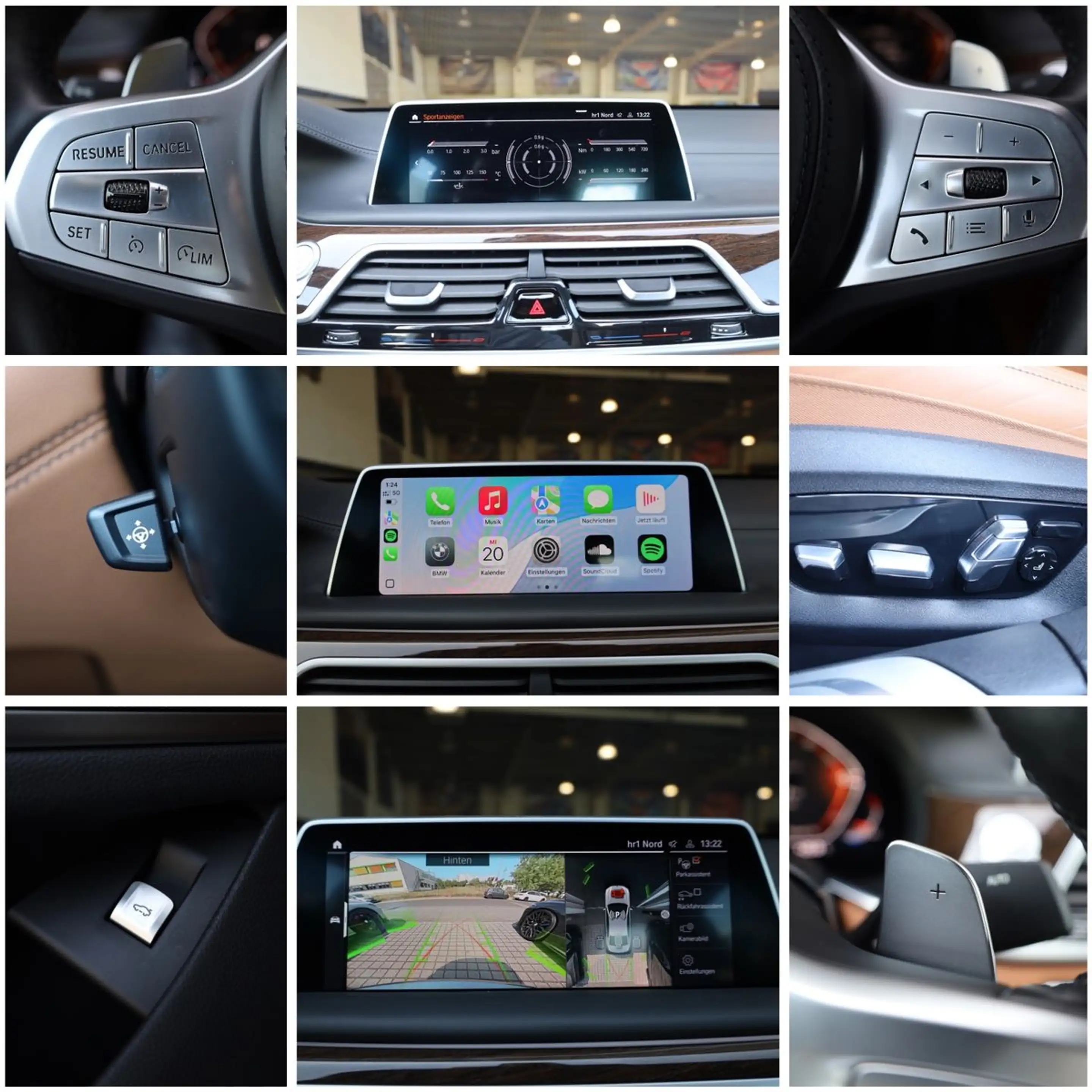 BMW 730 d/360*/HUD/SHZ/DAB/AIRMATIC/HarmanKardon/R19 — photo 12
