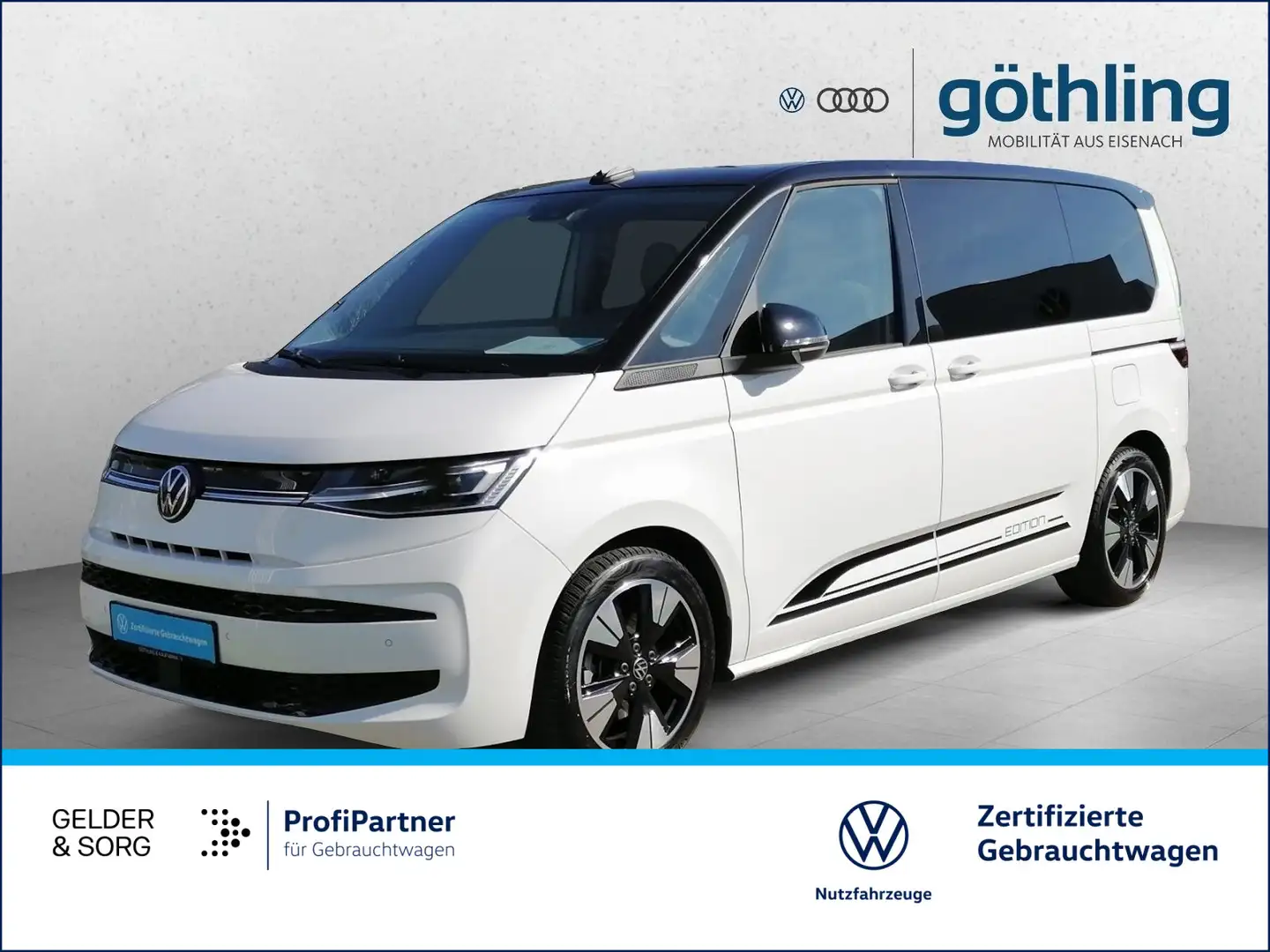 Volkswagen T7 Multivan Edition 1.4 TSI eHybrid KÜ*Pano*RFK*Sta Blanc - 1