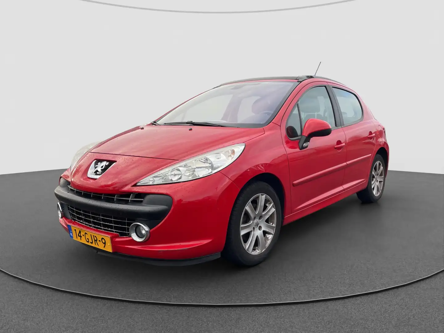 Peugeot 207 1.6 VTi XS Pack | S/K dak | Clima | Cruise Rood - 2