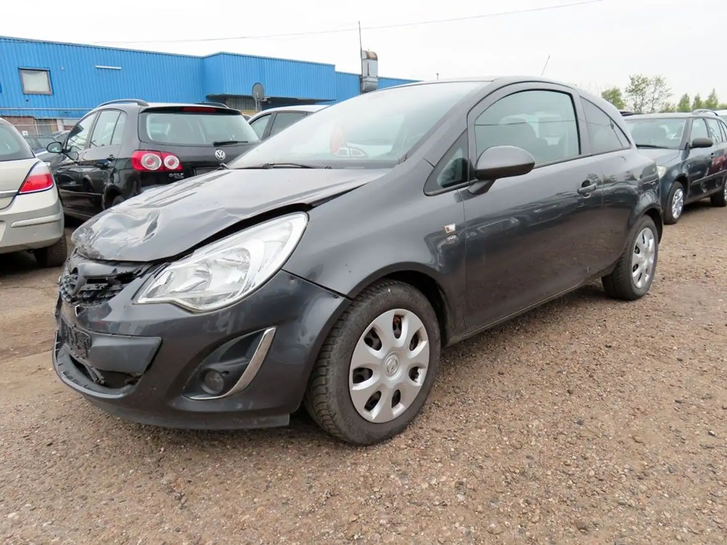 Opel Corsa D Satellite 1.4 AC 147 Tkm! VB Grigio - 1