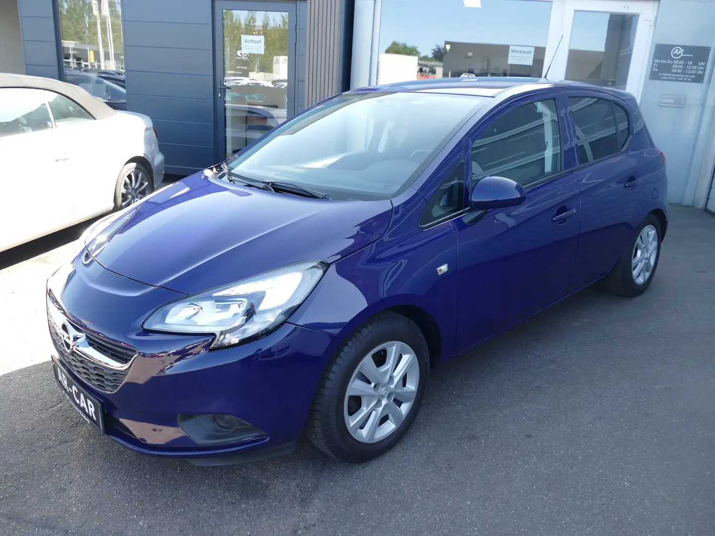 Opel Corsa E 1.4 Klima Lenkradheizung Tempomat Sitzheizung Blu/Azzurro - 1