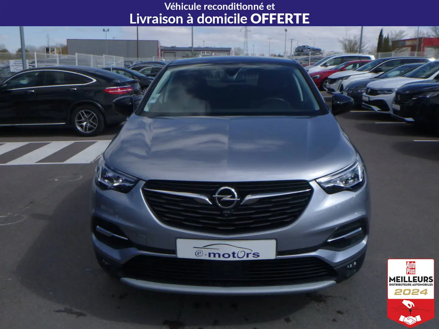 Opel Grandland X 1.2 Turbo 130 ch BVA8 - Ultimate + Cuir Gris - 2