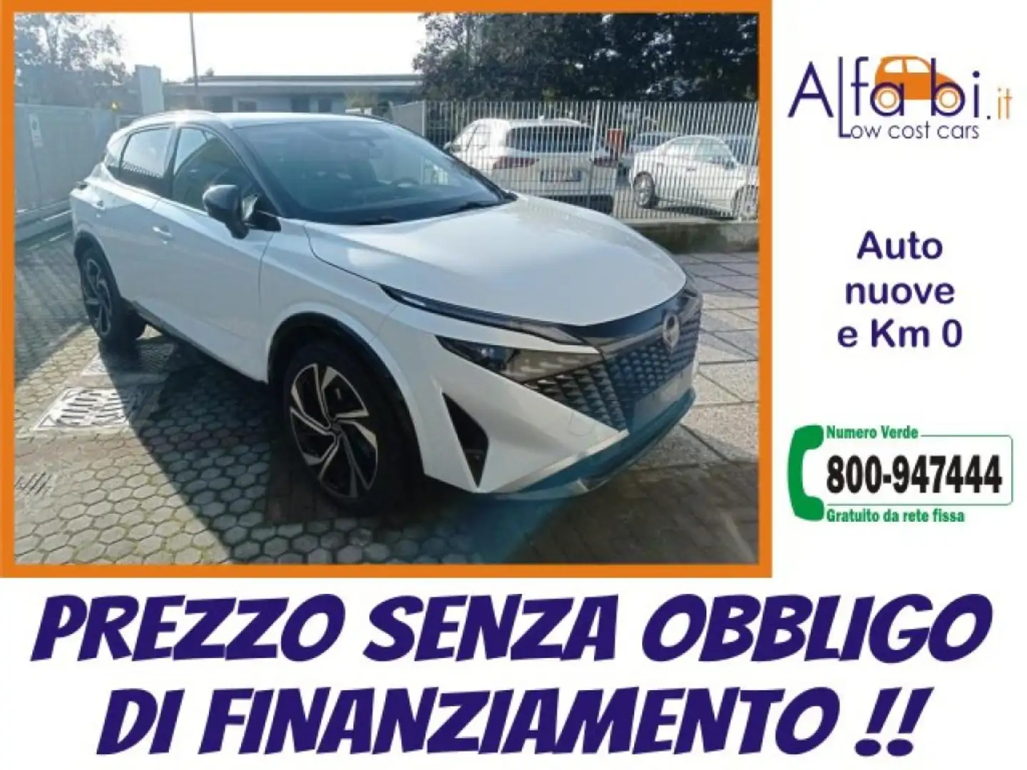 Nissan Qashqai MY24 1.3 Mild Hybrid 158CV 2WD X-Tronic Tekna+ Bianco - 1