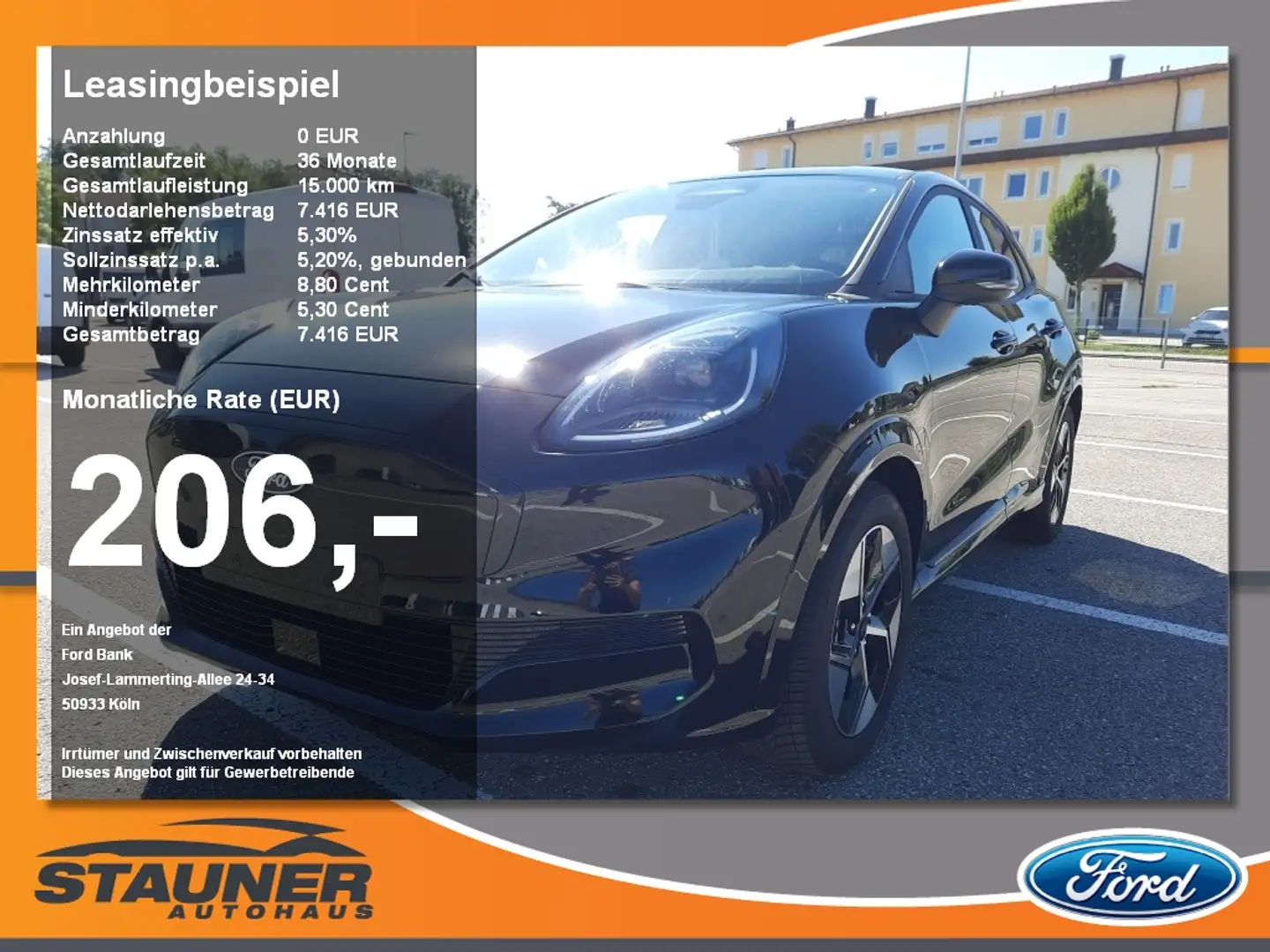 Ford Puma Gen-E Winter-Paket Komfort-Paket Noir - 1