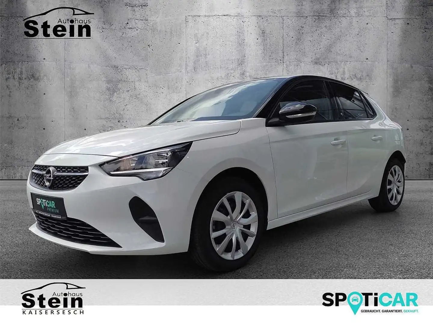 Opel Corsa-e Edition Klima,Alu, SH,LH, RFK, PDC Blanc - 1