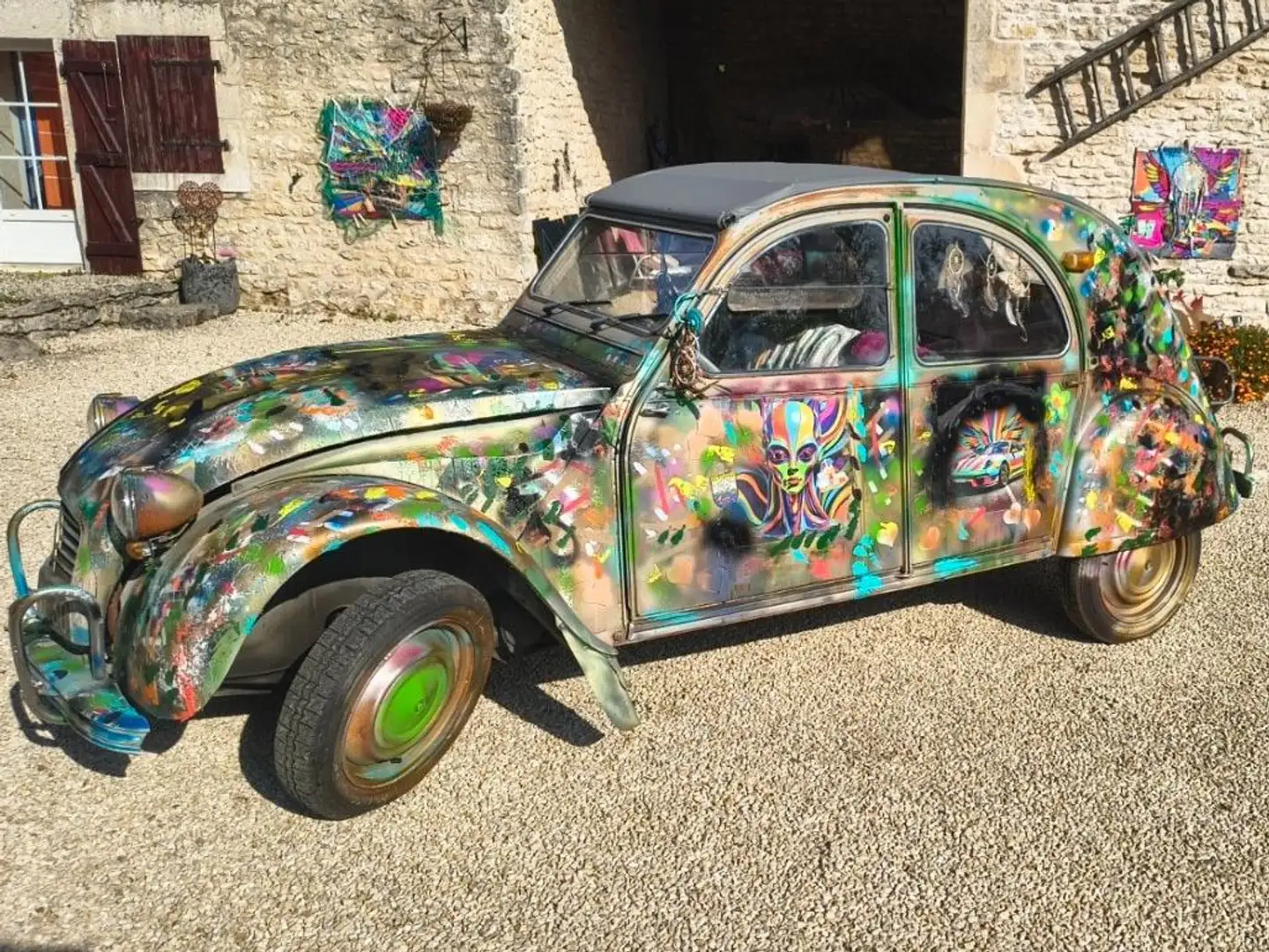 Citroen 2CV AZAM Gri - 1