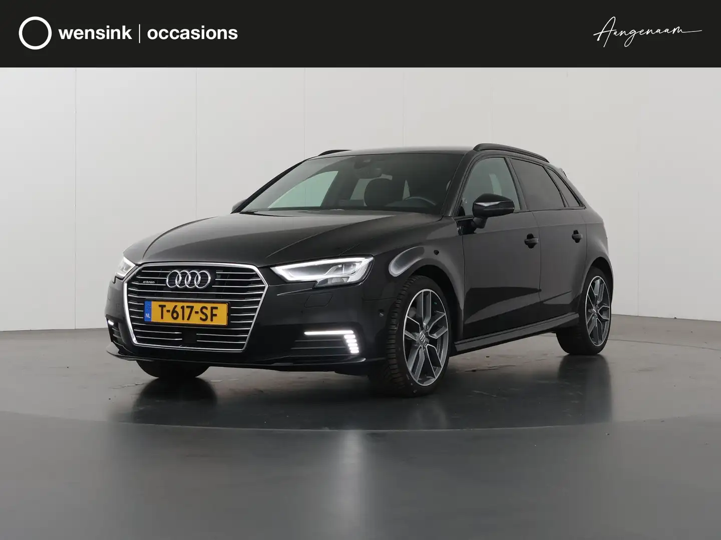 Audi A3 Sportback 40 e-tron Advance Sport S-Line | SOH 87% Zwart - 1