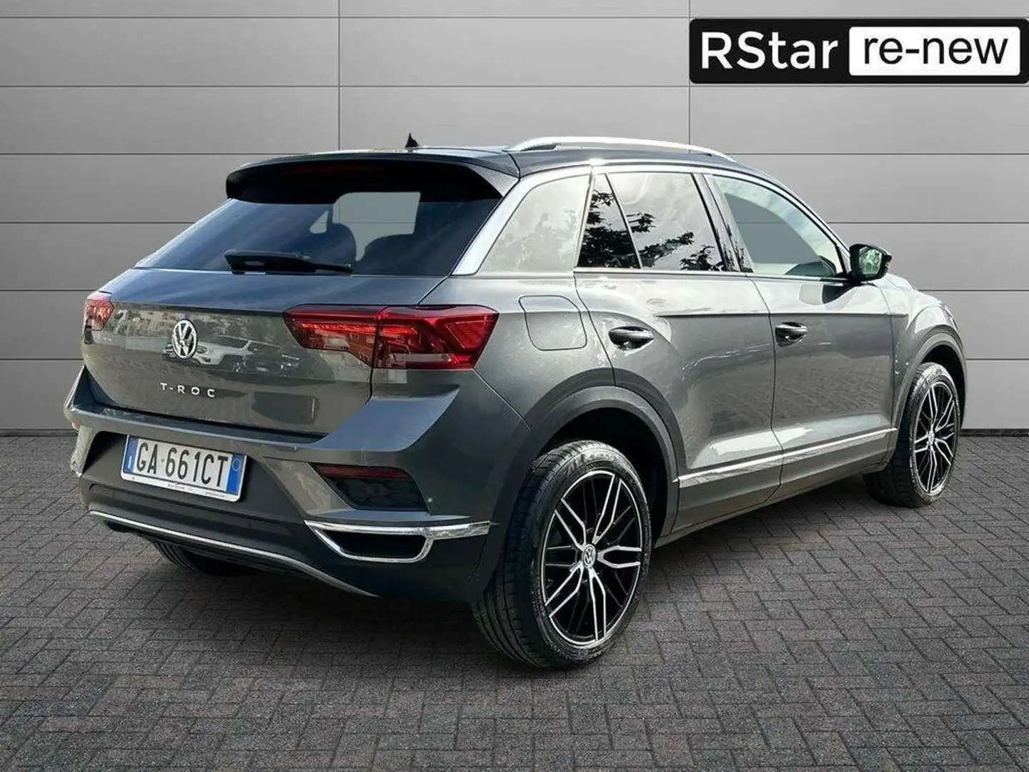 Volkswagen T-Roc 1.6 tdi Advanced Gris - 2