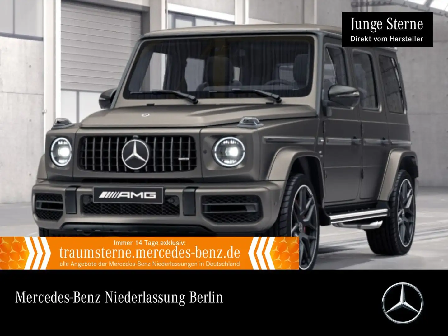 Mercedes-Benz G 63 AMG G 63 NIGHT+DRIVERS+GSD+360+AHK+MULTIBEAM+STHZG+22" Grau - 1