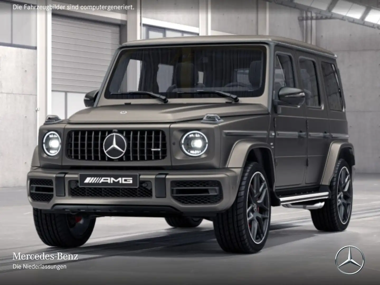 Mercedes-Benz G 63 AMG G 63 NIGHT+DRIVERS+GSD+360+AHK+MULTIBEAM+STHZG+22" Grau - 2
