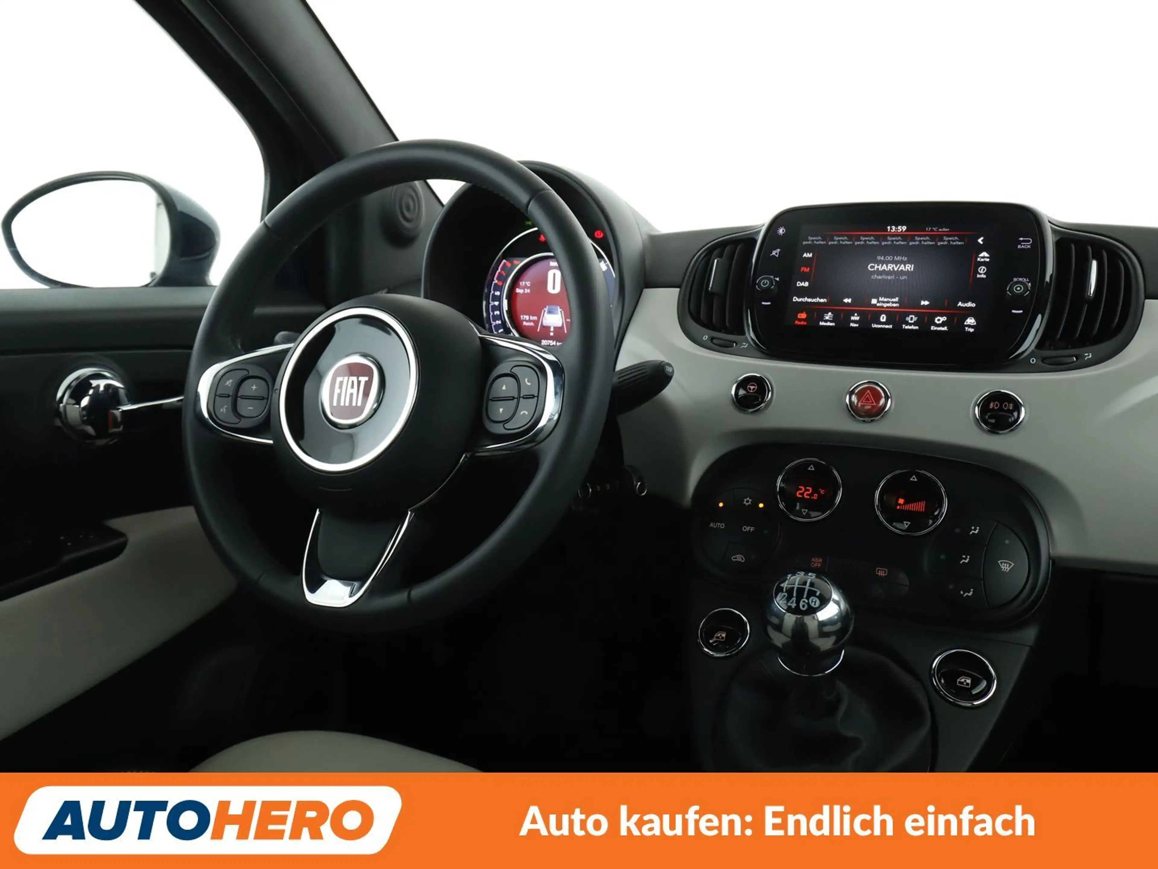 Fiat 500C 1.0 Mild-Hybrid Star*NAVI*PDC*KLIMA*TEMPO* — photo 13