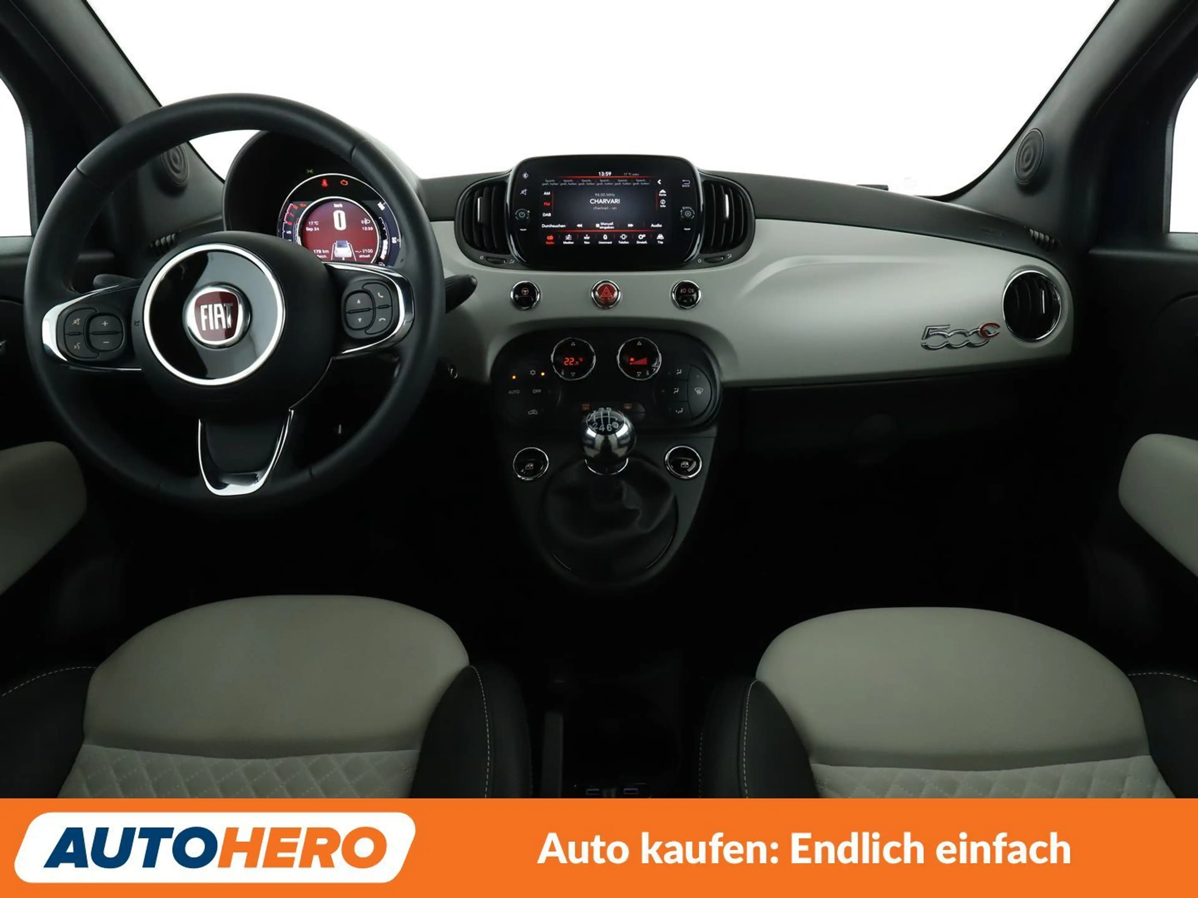 Fiat 500C 1.0 Mild-Hybrid Star*NAVI*PDC*KLIMA*TEMPO* — photo 12