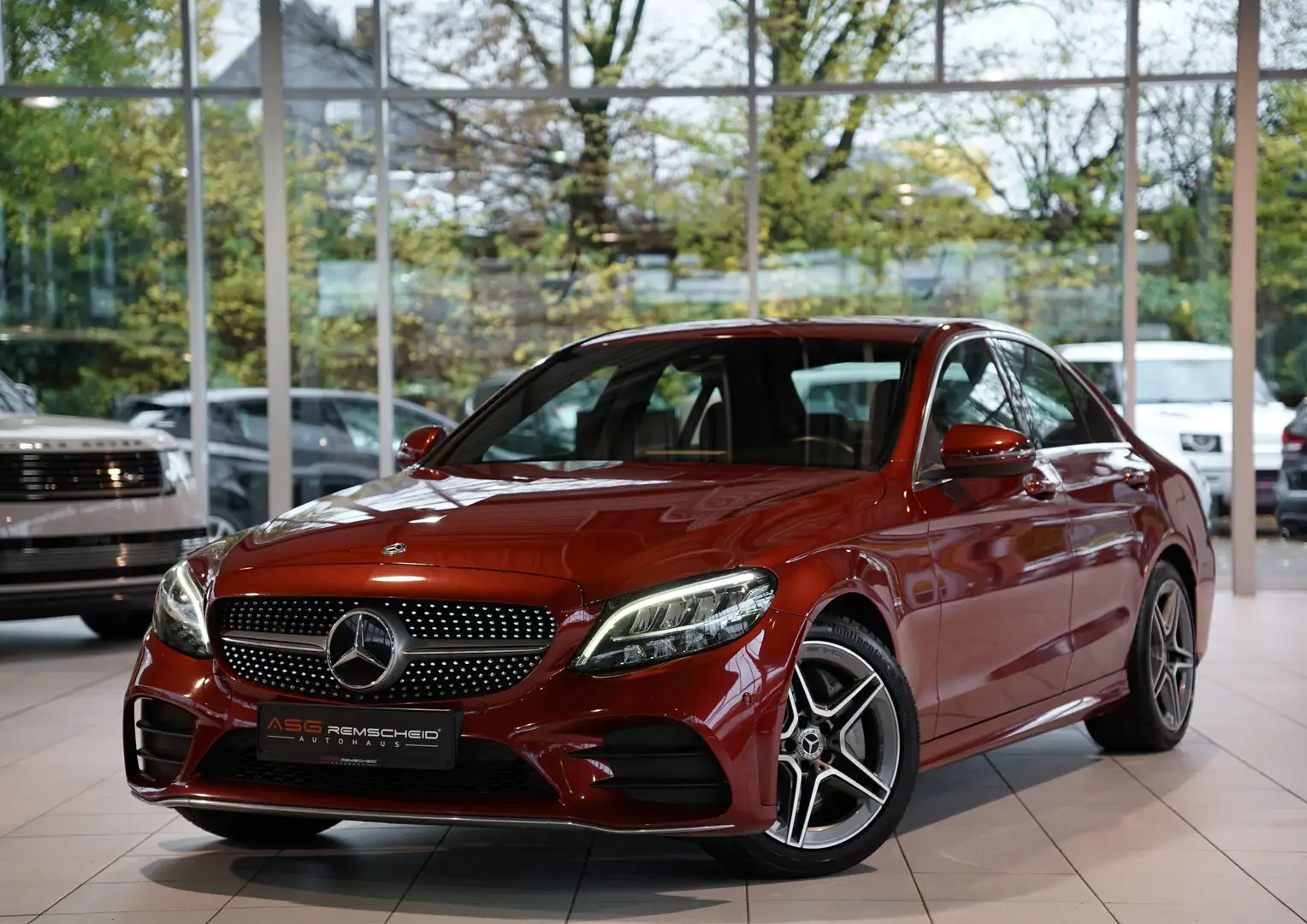 Mercedes-Benz C 300 Limousine AMG Line *2.H *Burmester *Leder Rouge - 1