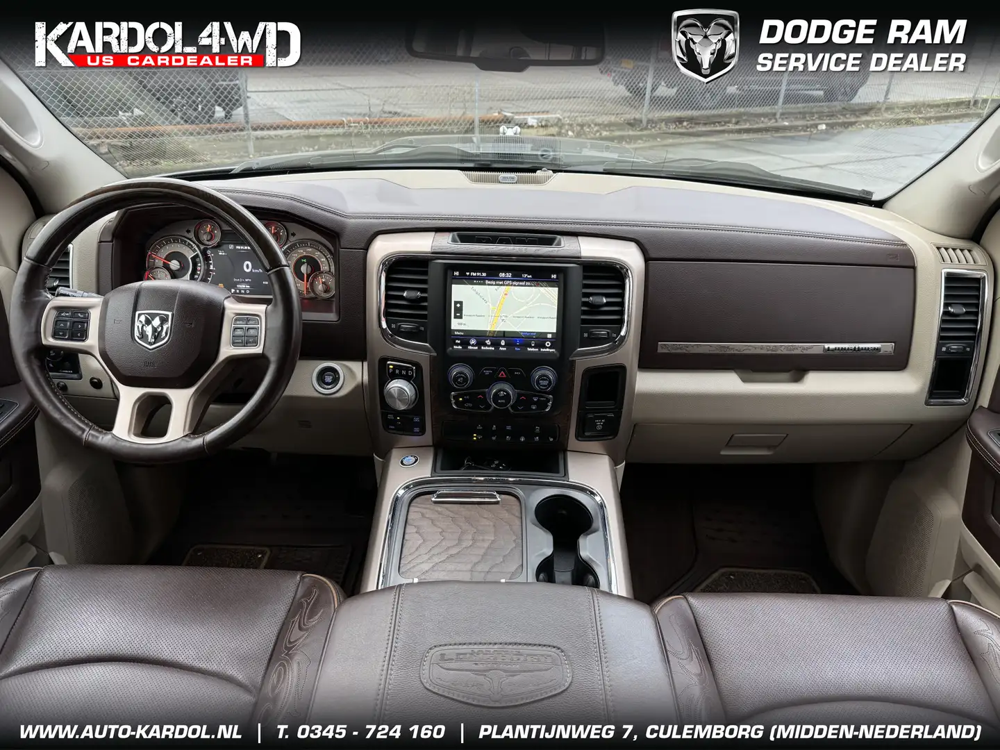 Dodge RAM 1500 5.7 V8 4x4 Crew Cab 5'7 Longhorn | Luchtverin Grijs - 2