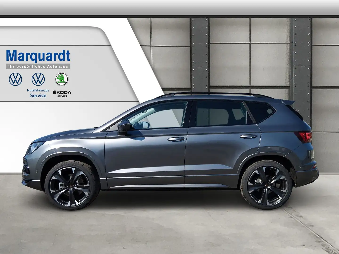 CUPRA Ateca 2.0 TSI Navi 19"Pano ACC 5 J.Gar.XL Side Šedá - 2