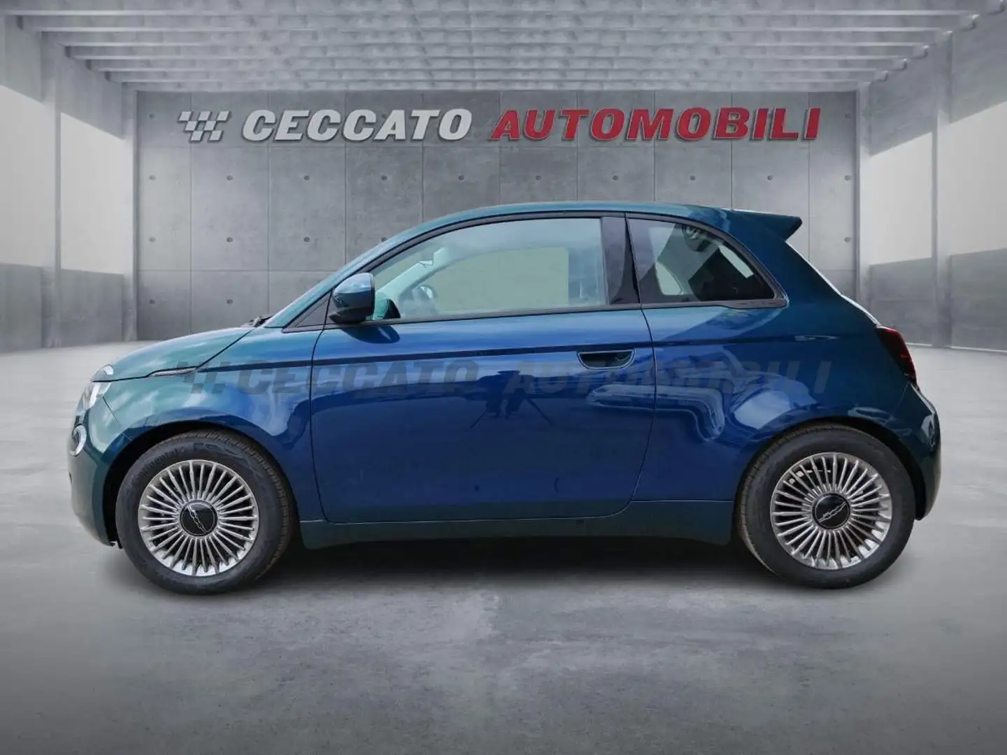 Fiat 500e 500e 42 kWh Bleu - 2