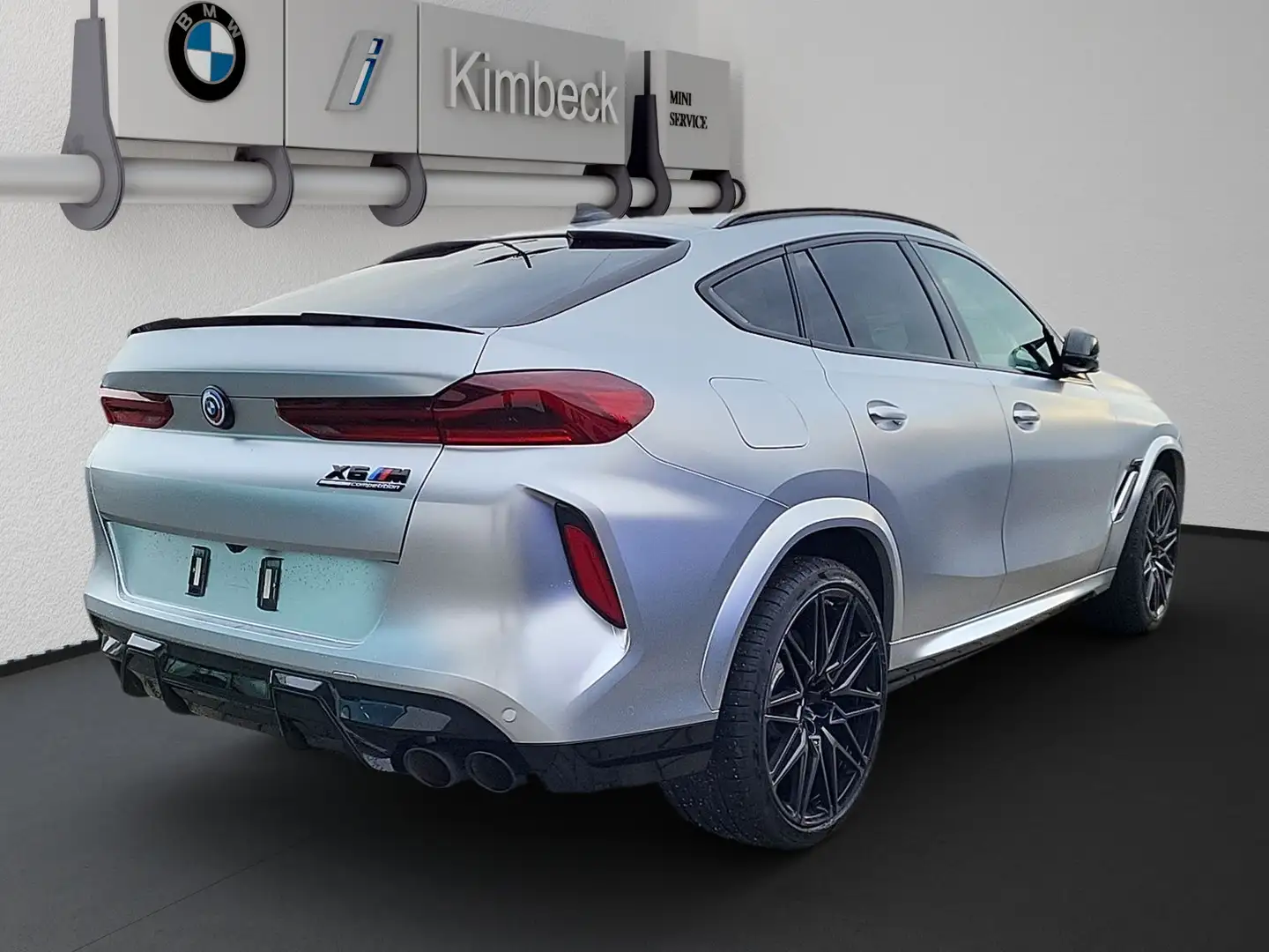 BMW X6 M Competition Massage Pano SoftClose Sitzbelü Argintiu - 2