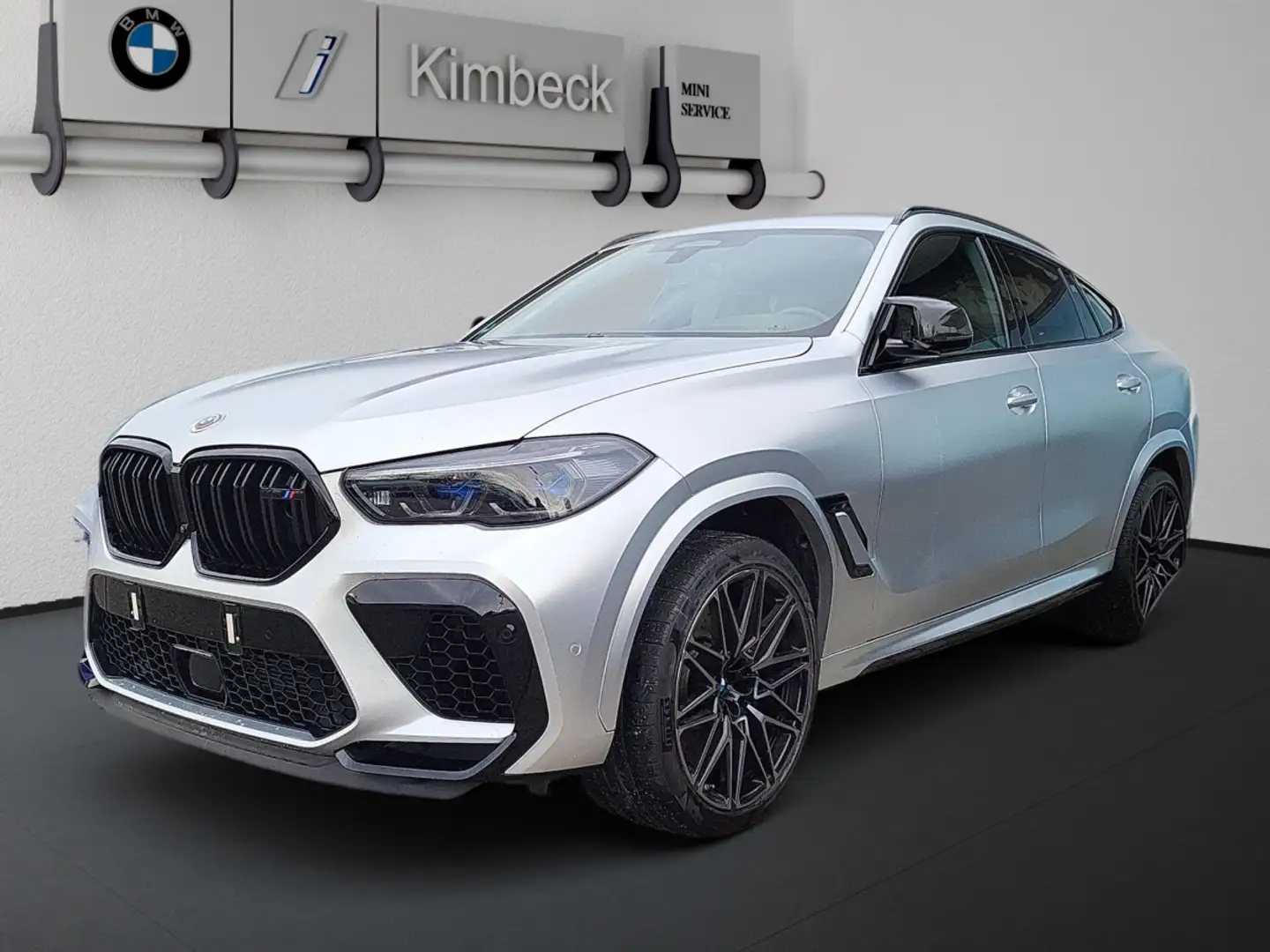 BMW X6 M Competition Massage Pano SoftClose Sitzbelü Argintiu - 1