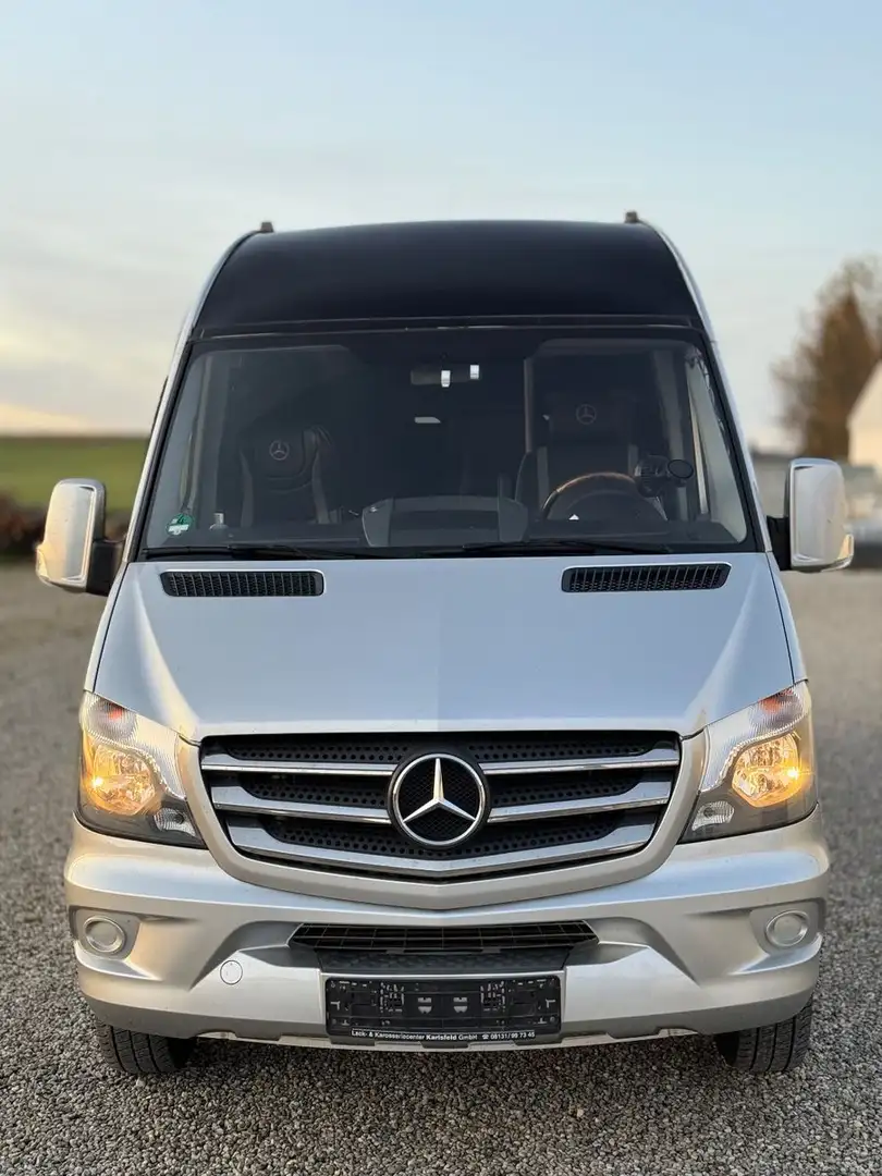Mercedes-Benz Sprinter II Kombi 519 CDI 24 Sitze Leder Argento - 2