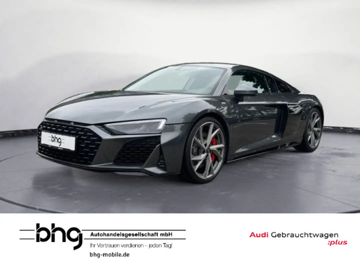 Audi R8 V10 5.2 FSI RWD S tronic Gris - 1