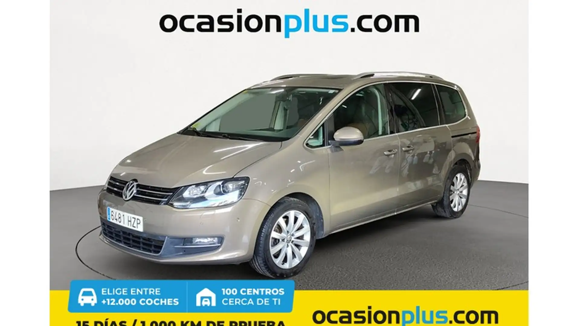 Volkswagen Sharan 2.0TDI Sport BMT DSG 177 Gelb - 1