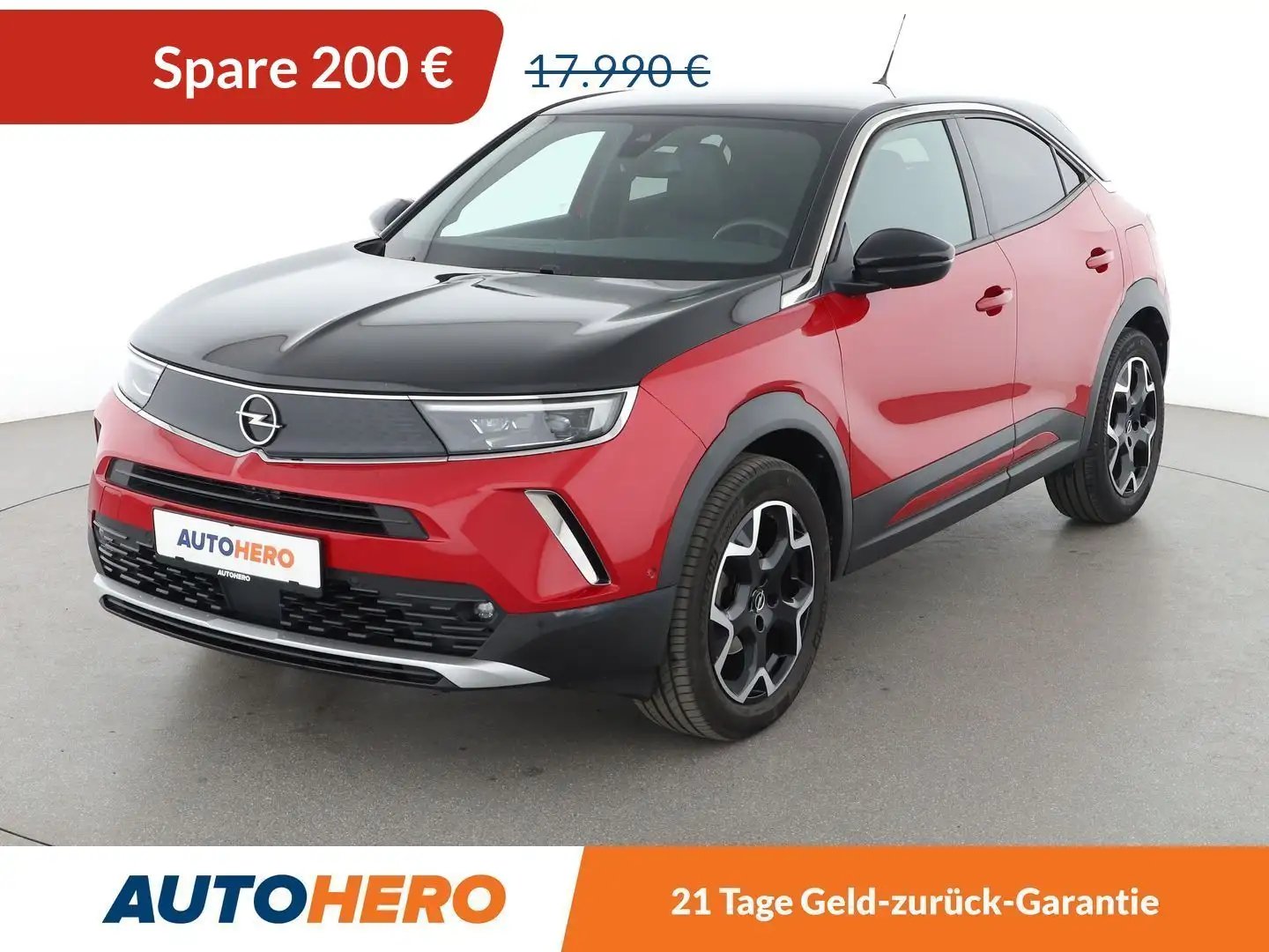 Opel Mokka X 1.2 Turbo Ultimate *NAVI*LED*CAM*SHZ*LHZ*ACC* Rouge - 1