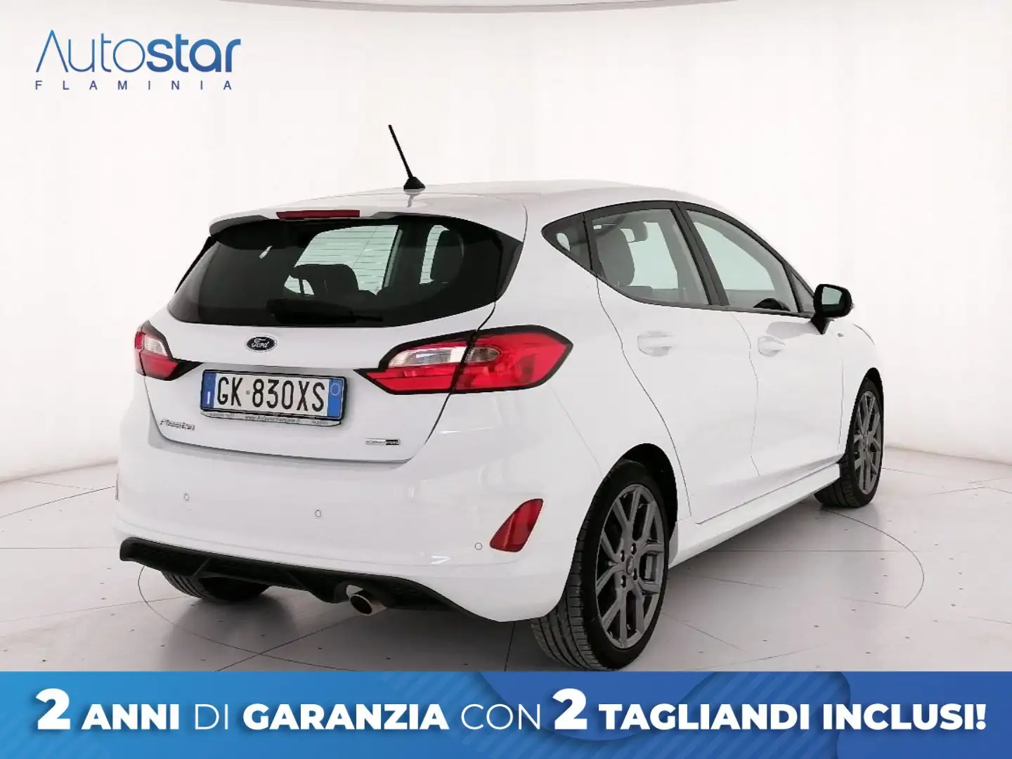 Ford Fiesta 5p 1.0 ecoboost h ST-Line 125cv Bianco - 2