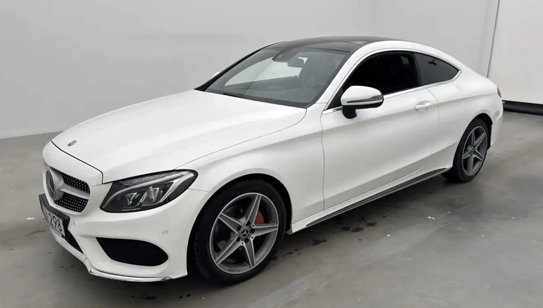 Mercedes-Benz C 200 Coupé 9G-Tronic AMG Line Burmester Pano - 1
