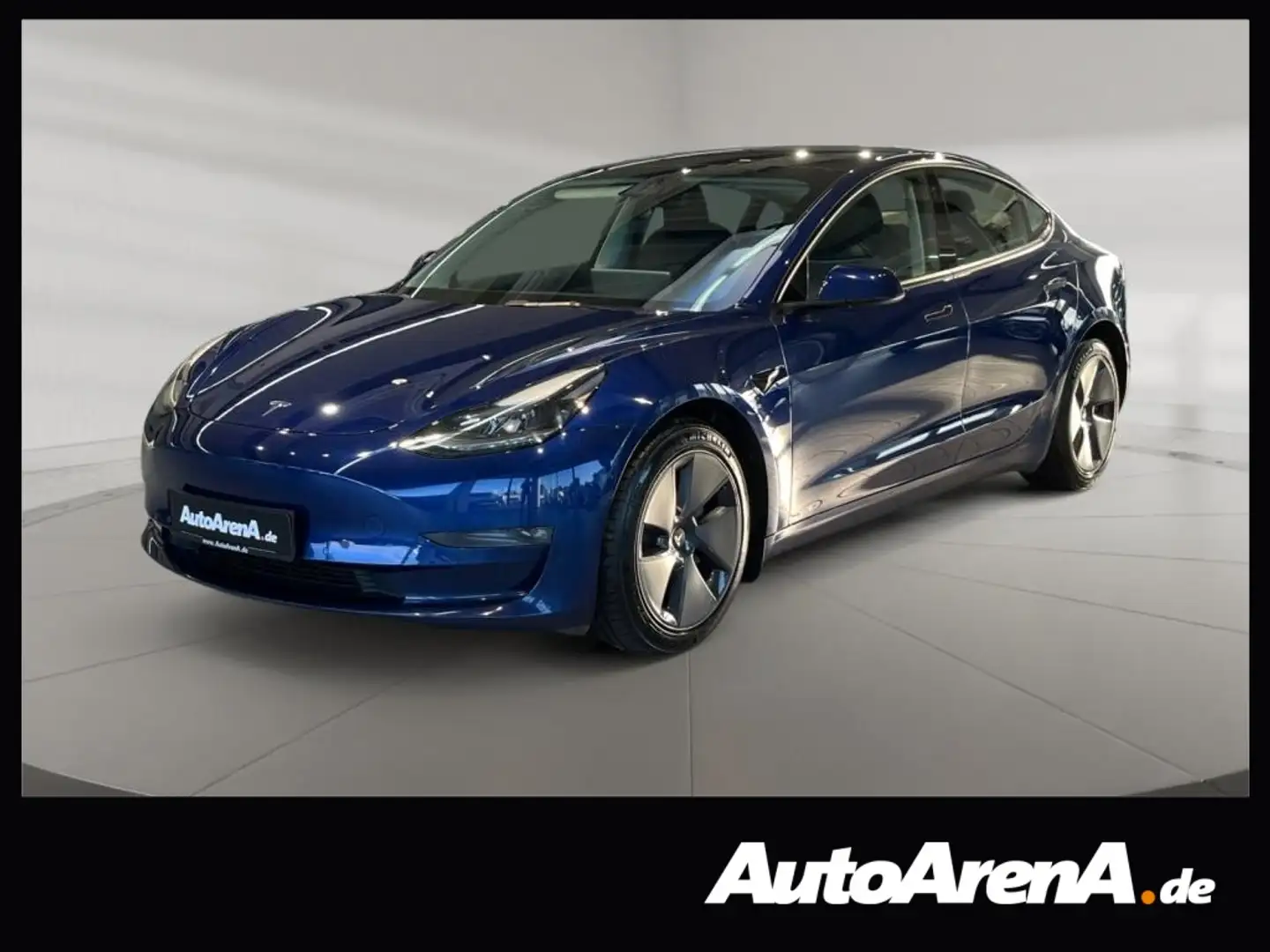 Tesla Model 3 Long Range Dual AWD **MwSt ausweisbar Blauw - 1