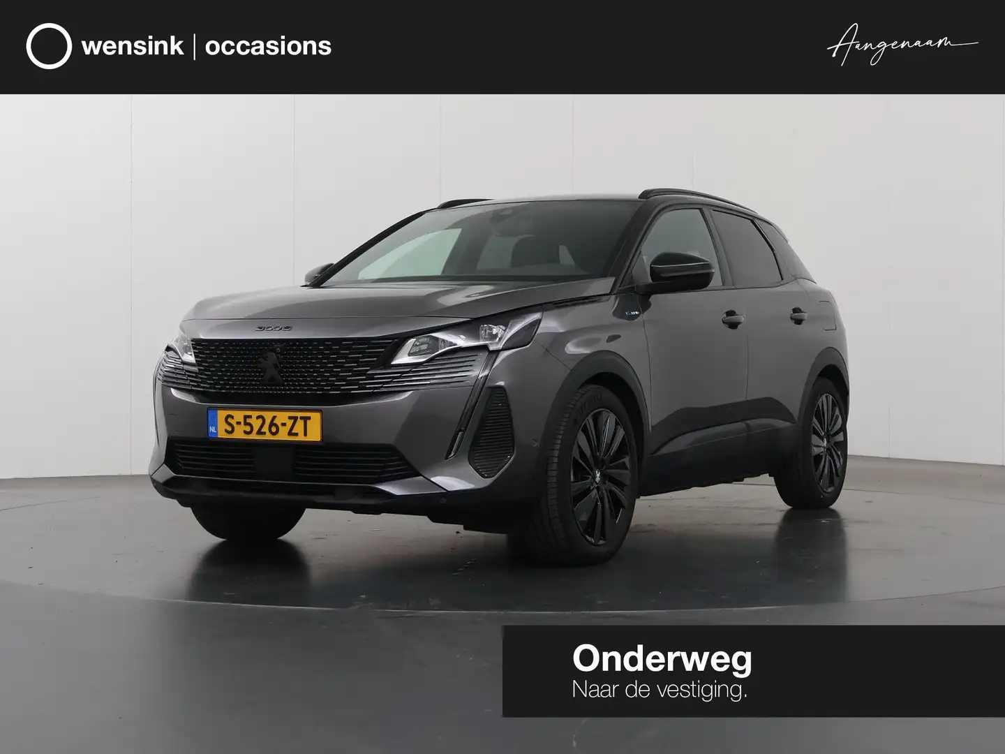 Peugeot 3008 1.6 HYbrid 225 GT | Lederen bekleding | 360 Camera Grijs - 1