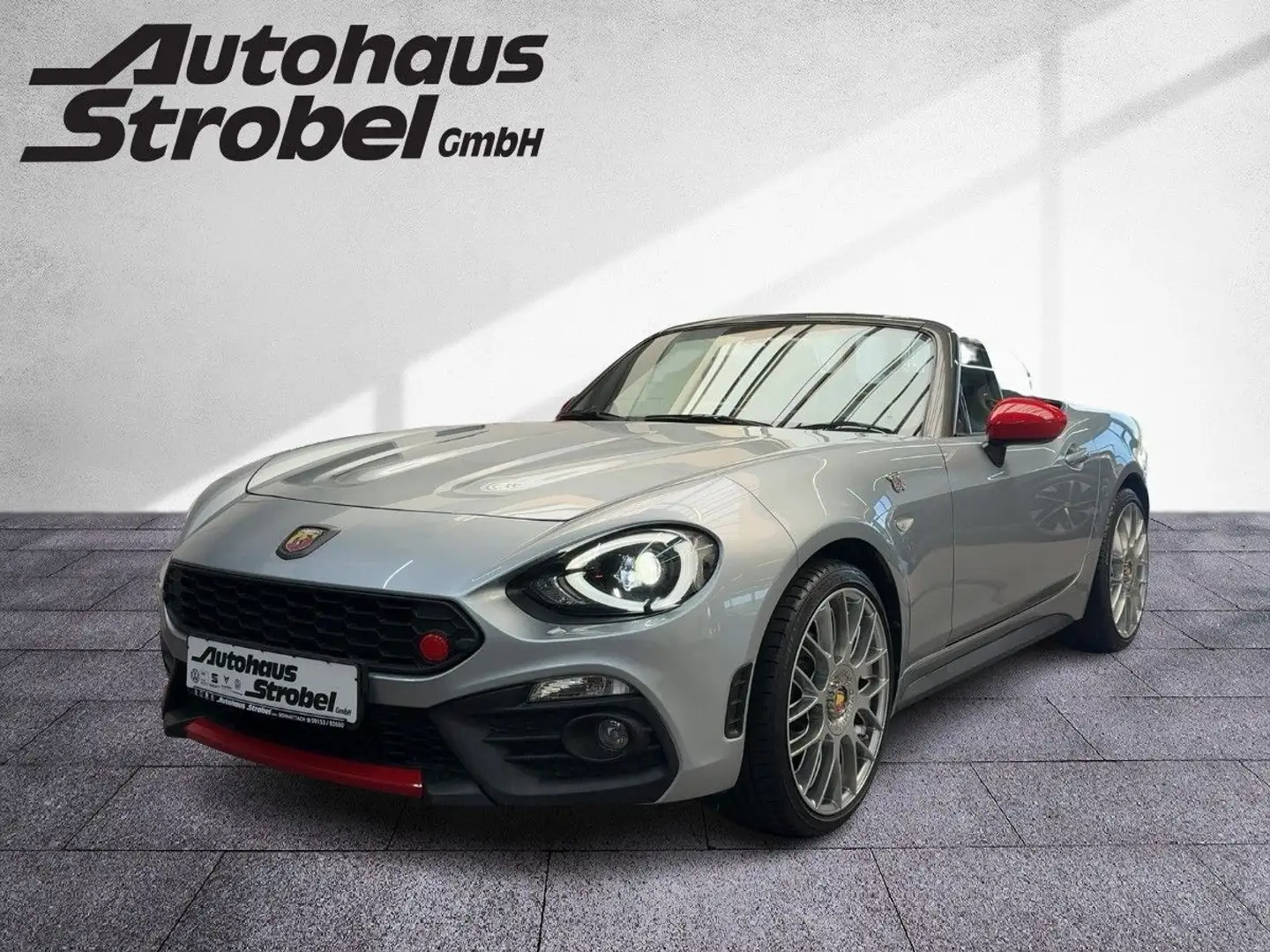 Abarth 124 Spider 1.4 Turbo Automatik Navi Kamera Tempo Silber - 2
