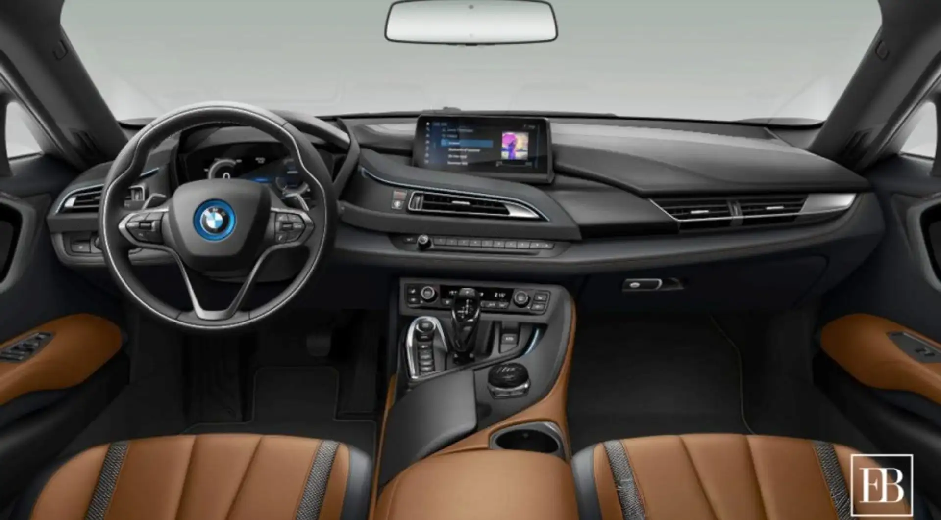 BMW i8 Coupé / Donington grey / E-Copper interior Silber - 2