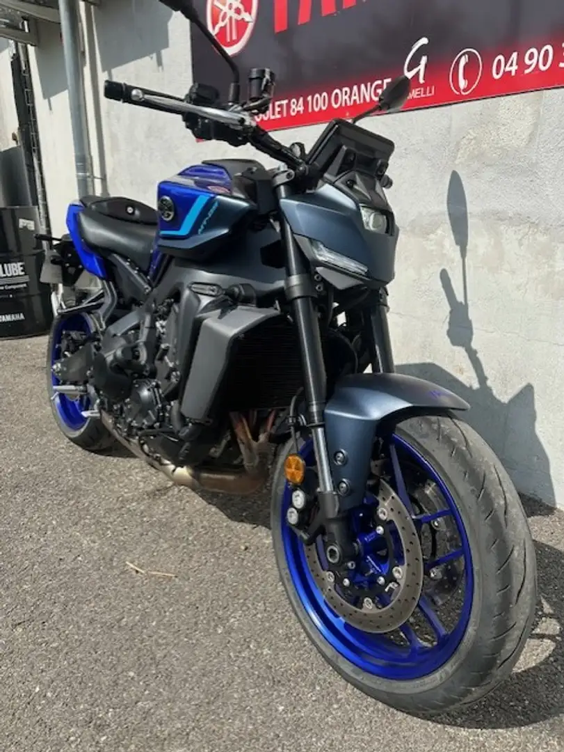 Yamaha MT-09 Bleu - 2