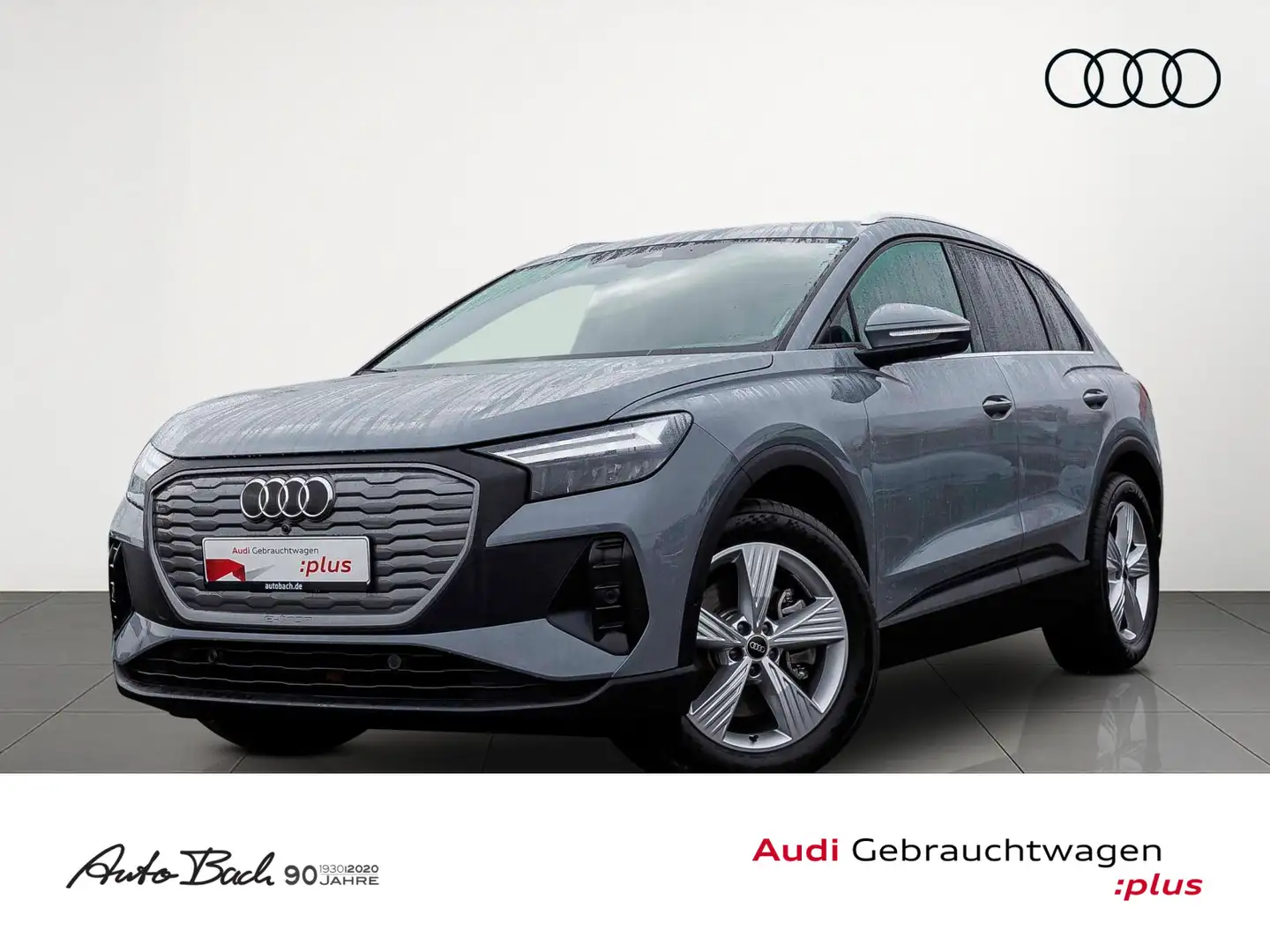 Audi Q4 e-tron 40 Navi LED ACC CarPlay Standklima EPH Grau - 1