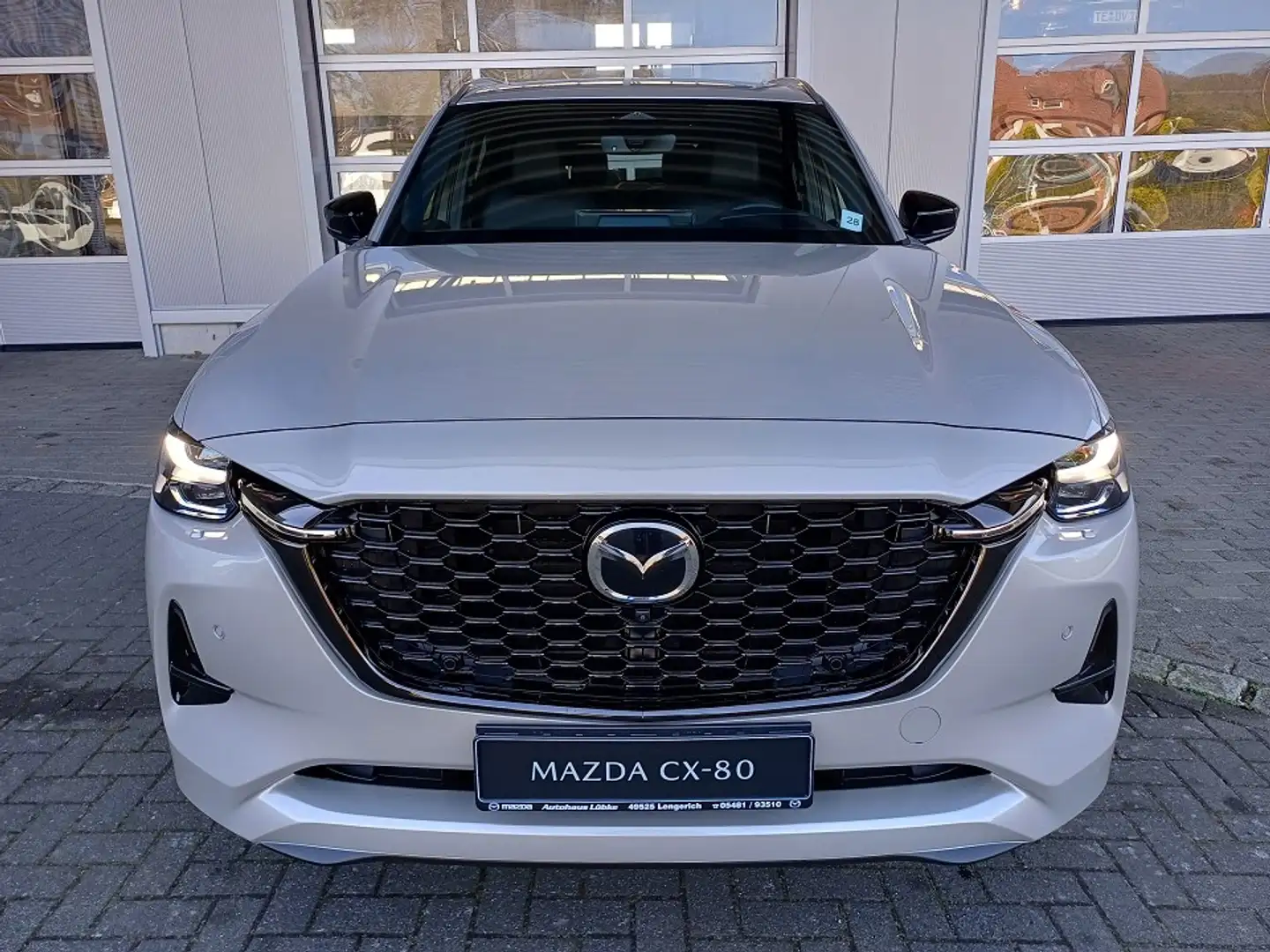 Mazda CX-80 2.5L e-SKYACTIV PHEV 327 Homura Plus CAHO Silber - 2