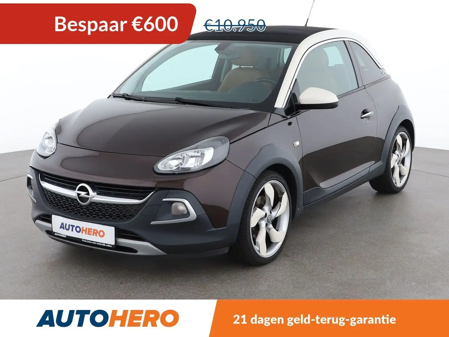 Opel Adam 1.0 Turbo Rocks ecoFlex Bruin - 1