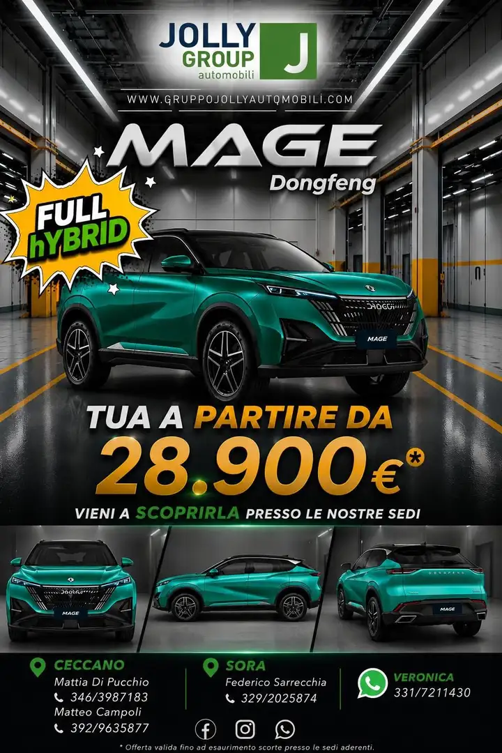 Dongfeng Mage Mage 1.5T HEV full hybrid Grün - 1